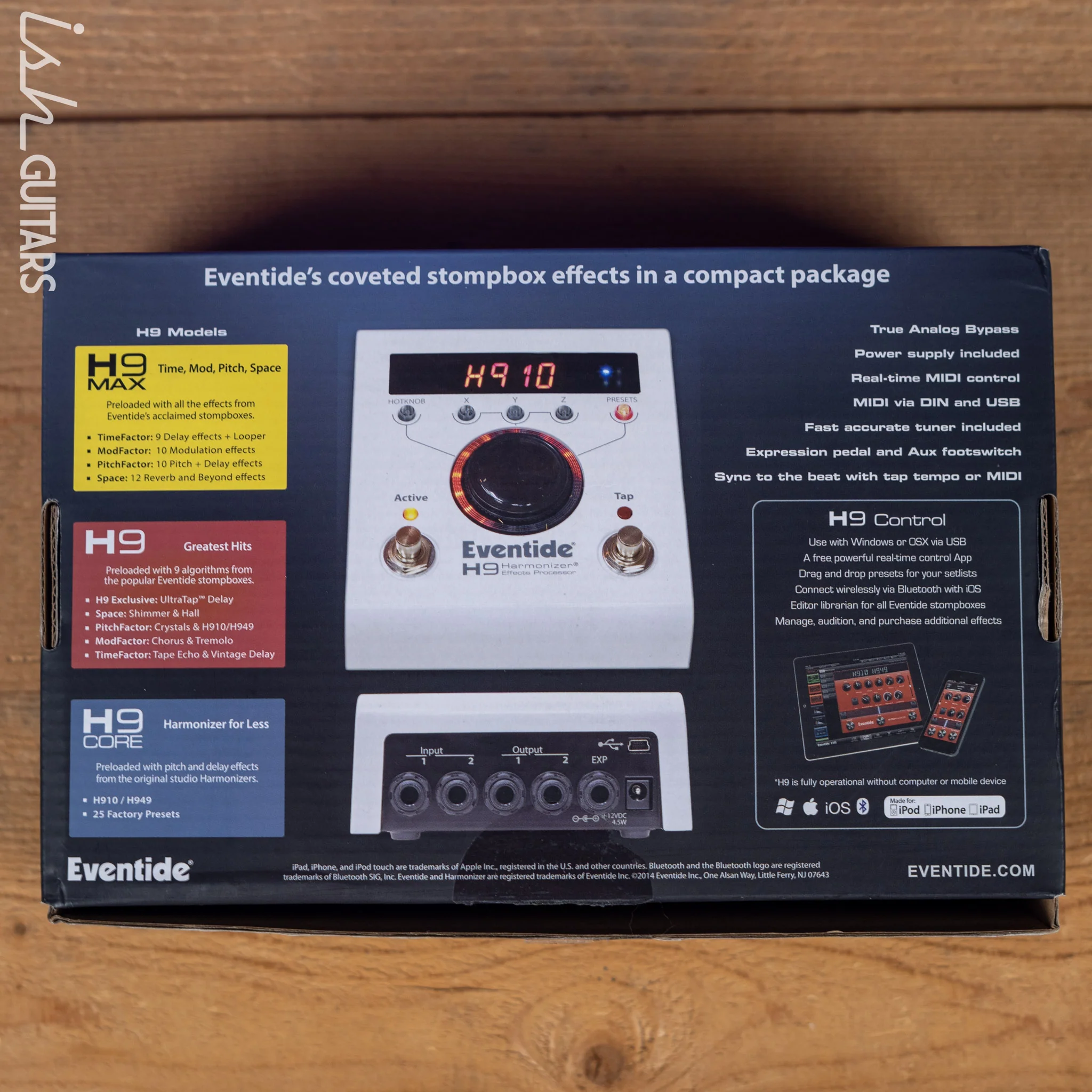 Eventide H9 "Greatest Hits" Harmonizer Effects Processor w/ Barn 3 OX9 Extension Pedal - Image 8