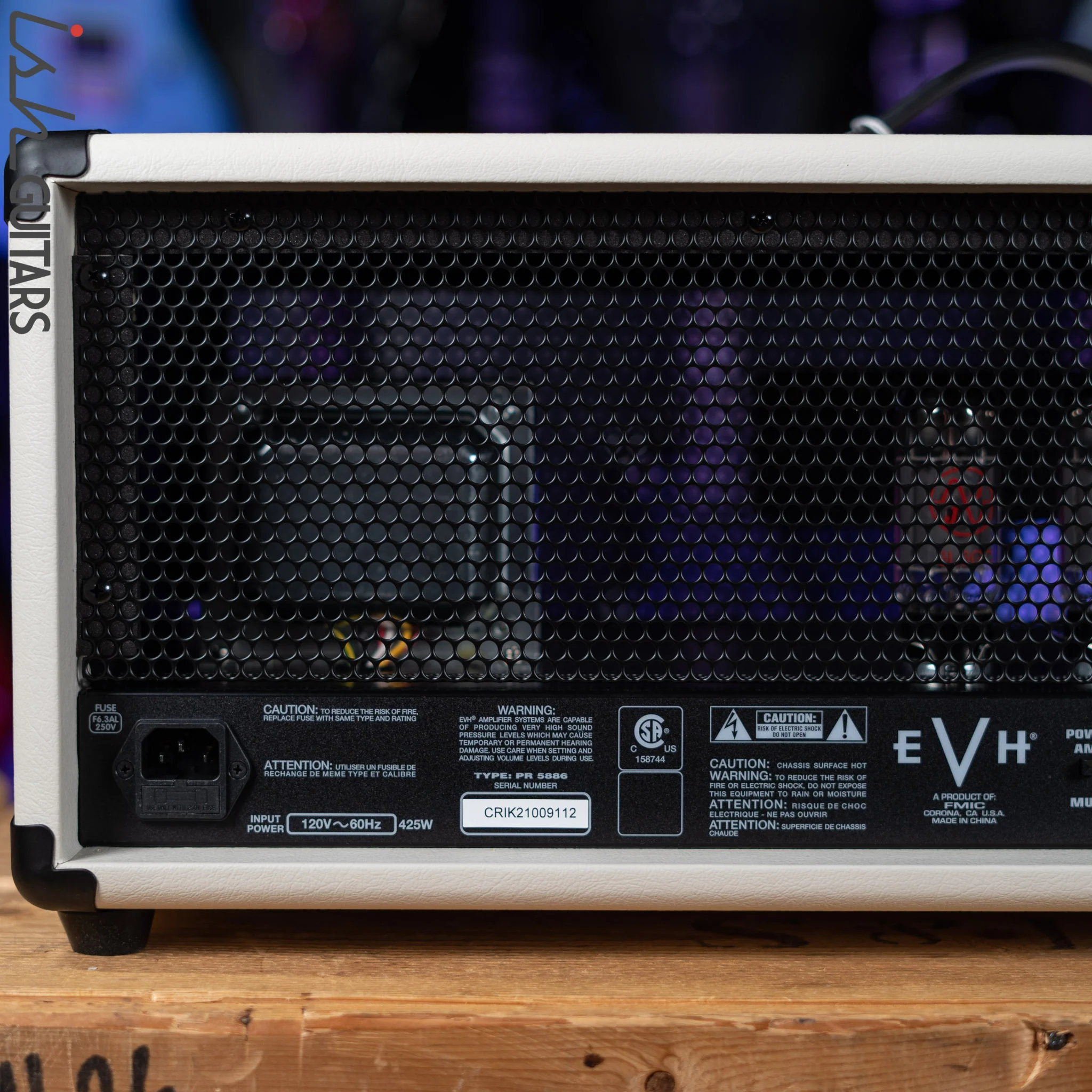 EVH 5150 Iconic Series 80W Tube Head Ivory Demo - Image 5