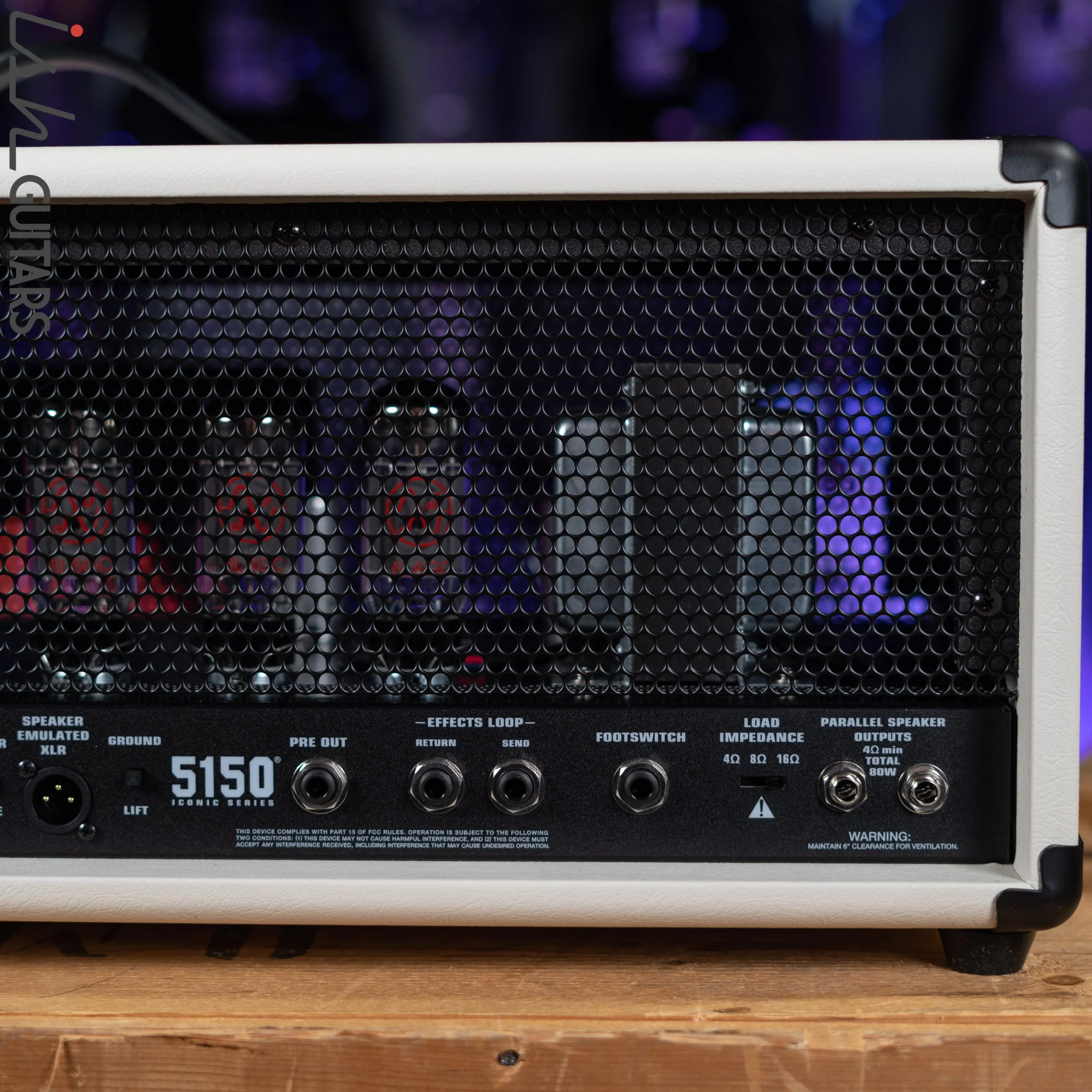 EVH 5150 Iconic Series 80W Tube Head Ivory Demo - Image 6