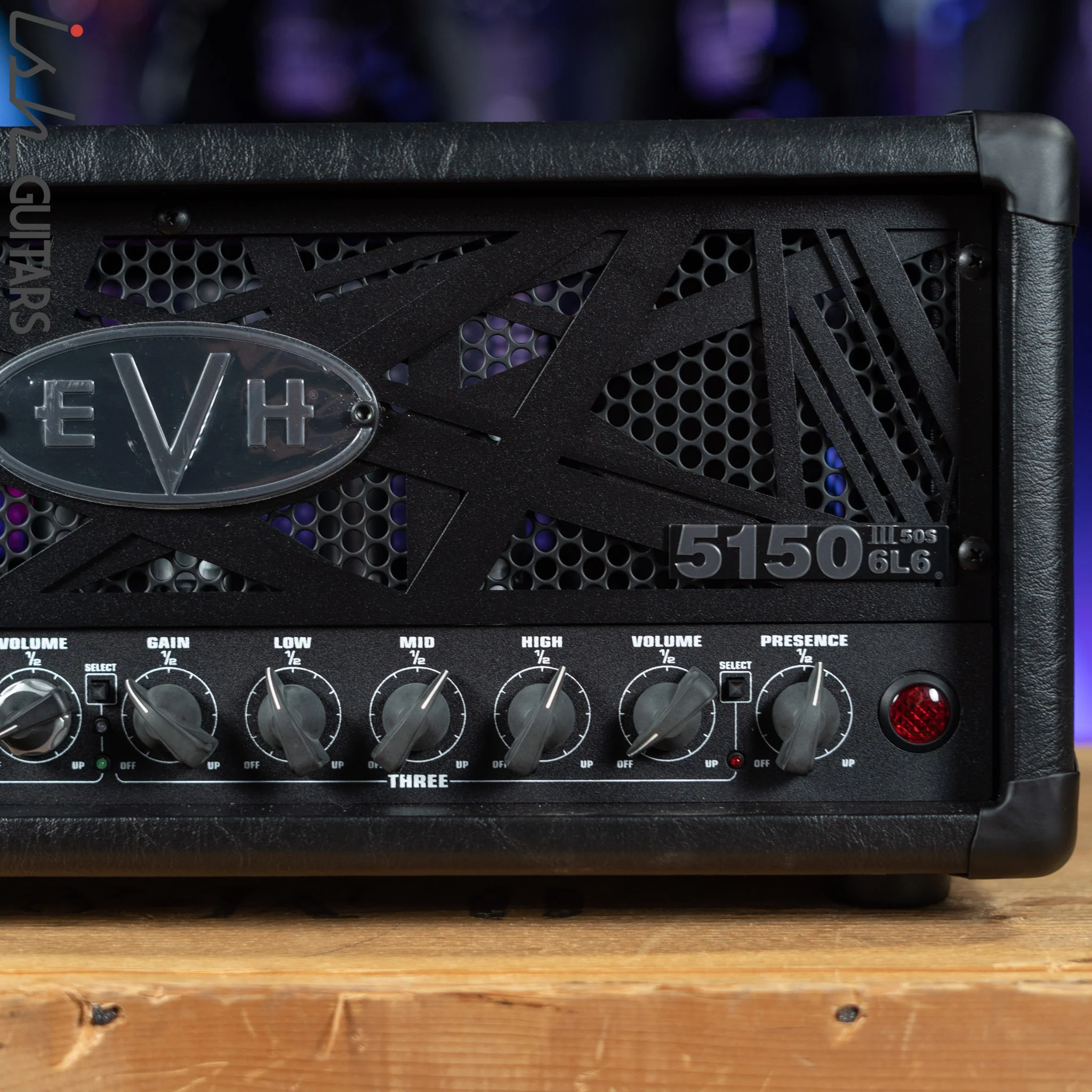 EVH 5150 III 50S Stealth Guitar Amp Head Demo - Image 3