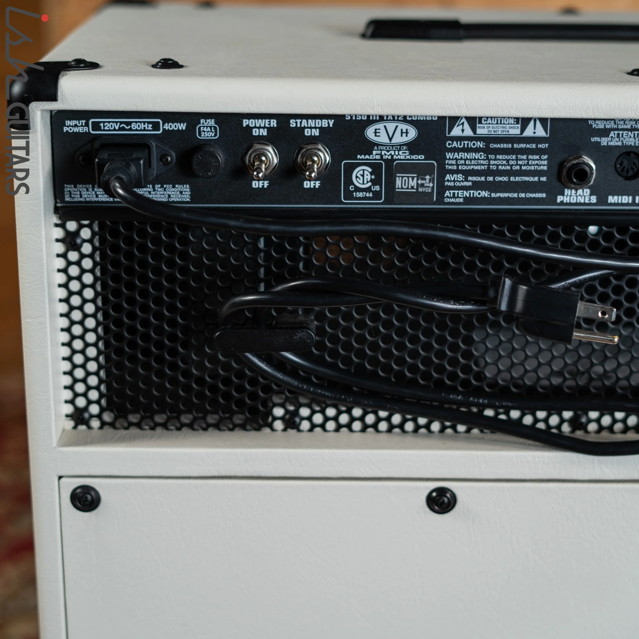 EVH 5150 III 6L6 1x12 Combo Amp Ivory - MINT - Image 5
