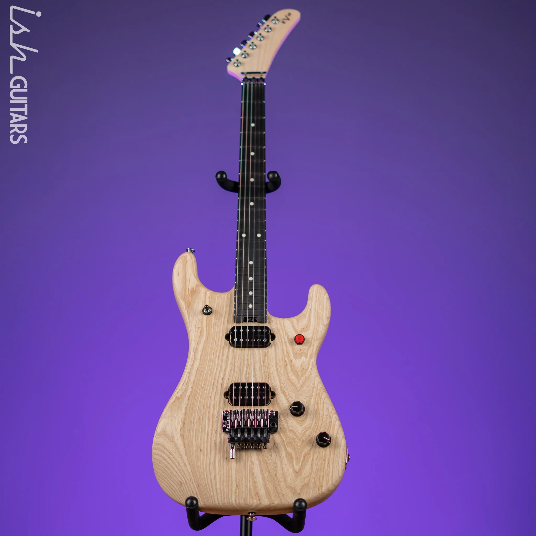 EVH 5150 Limited Edition Deluxe Ash Electric Guitar Demo - Image 2
