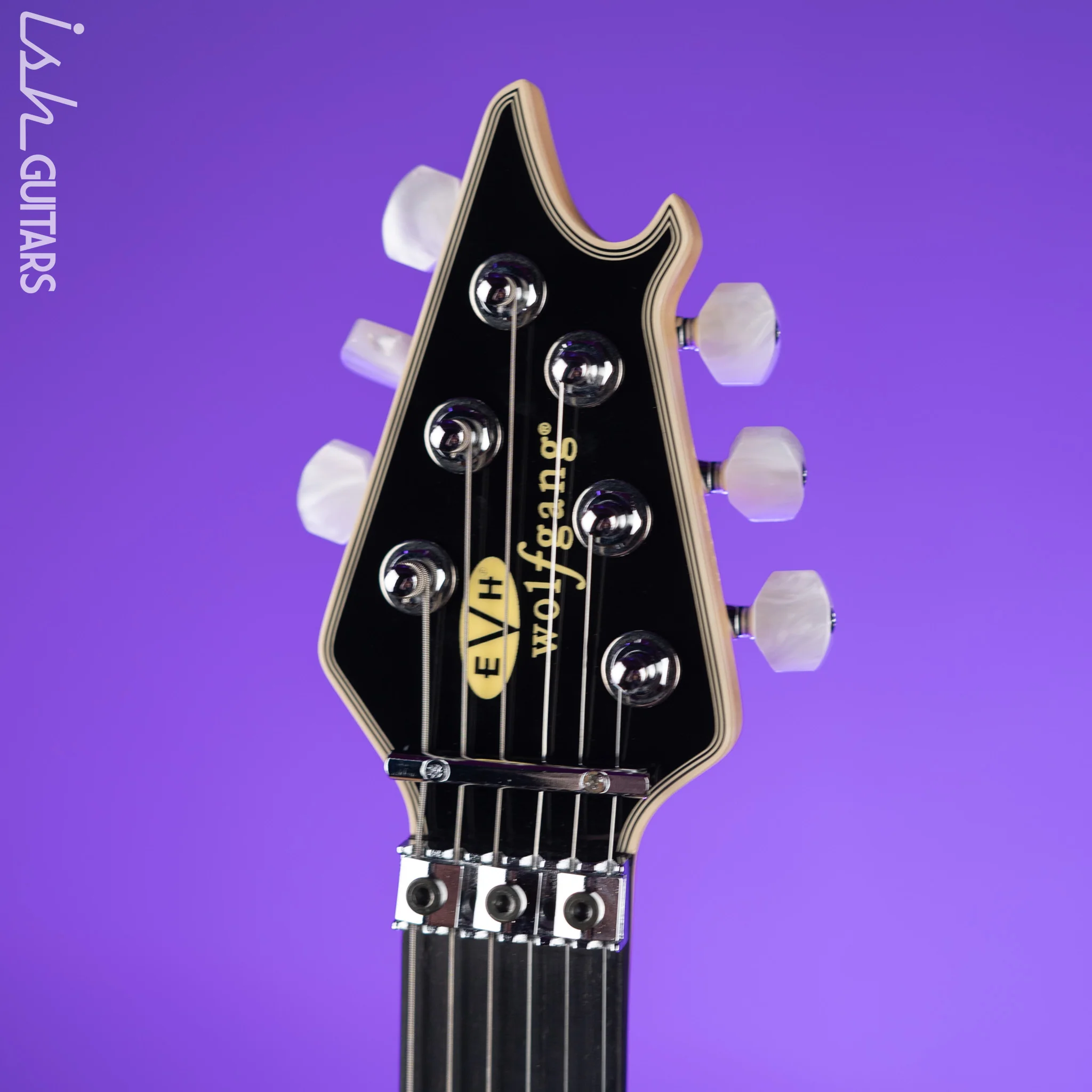 EVH USA Series Wolfgang Signature Ivory w/ Ebony Fretboard - Image 5