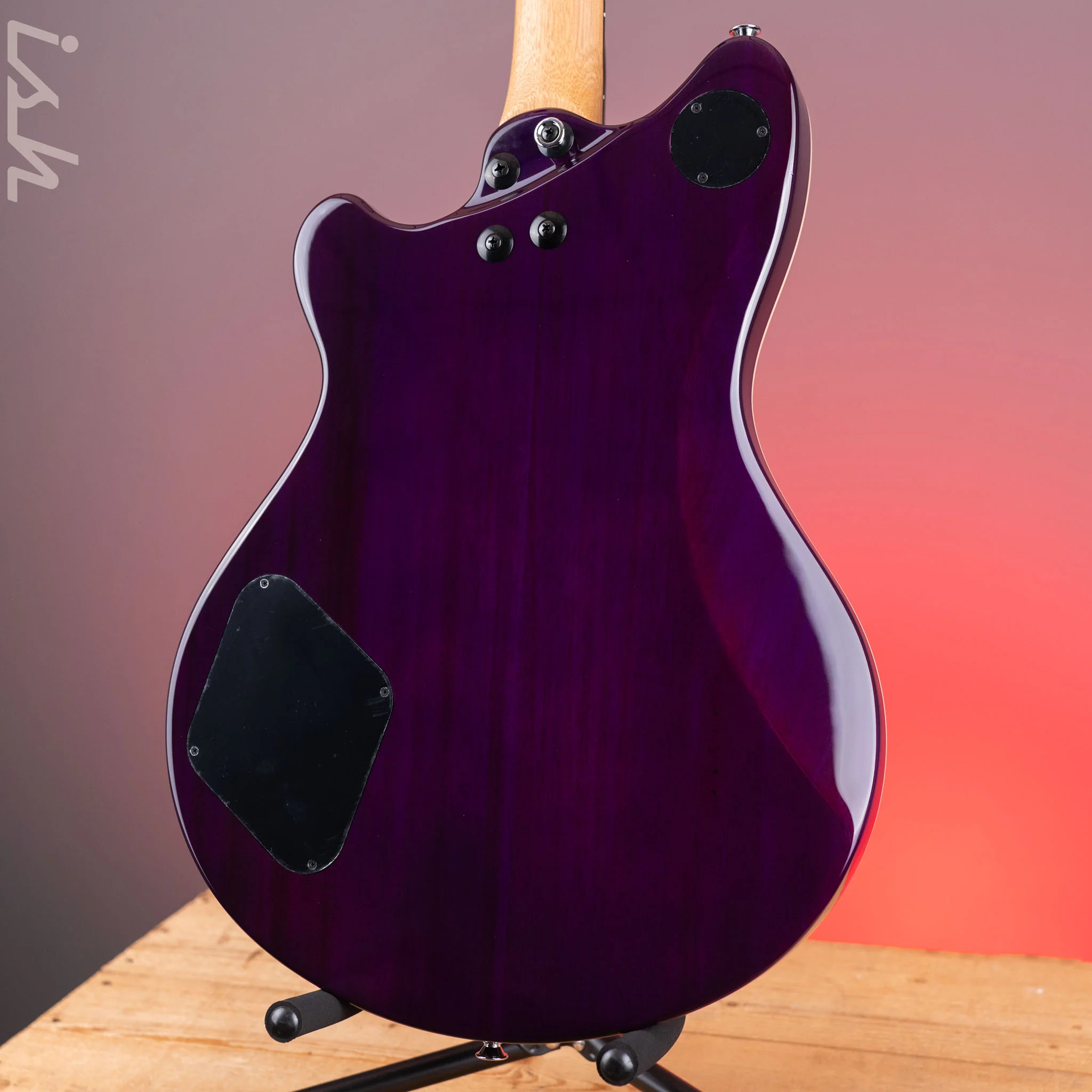 EVH SA-126 Special Semi-Hollow Electric Guitar Transparent Purple - Image 7