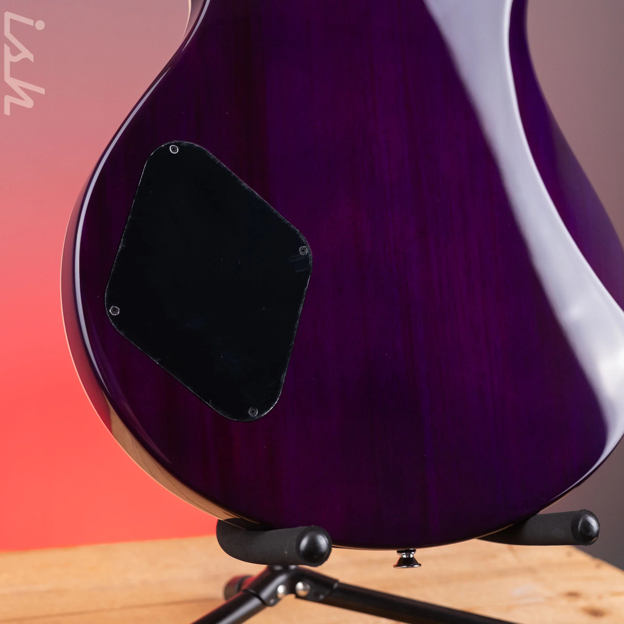EVH SA-126 Special Semi-Hollow Electric Guitar Transparent Purple - Image 9