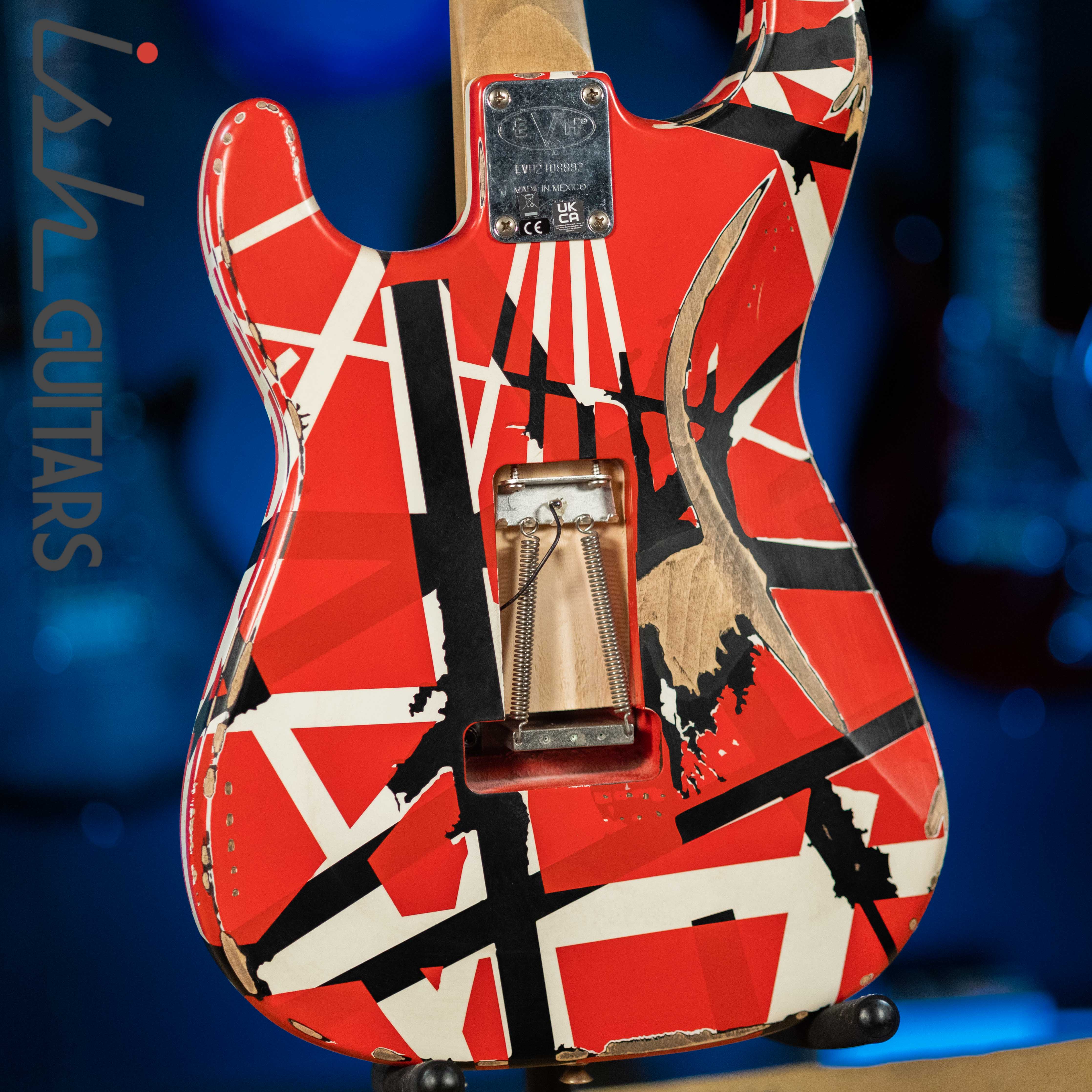 EVH Striped Series Frankenstein Frankie Relic Demo - Image 7