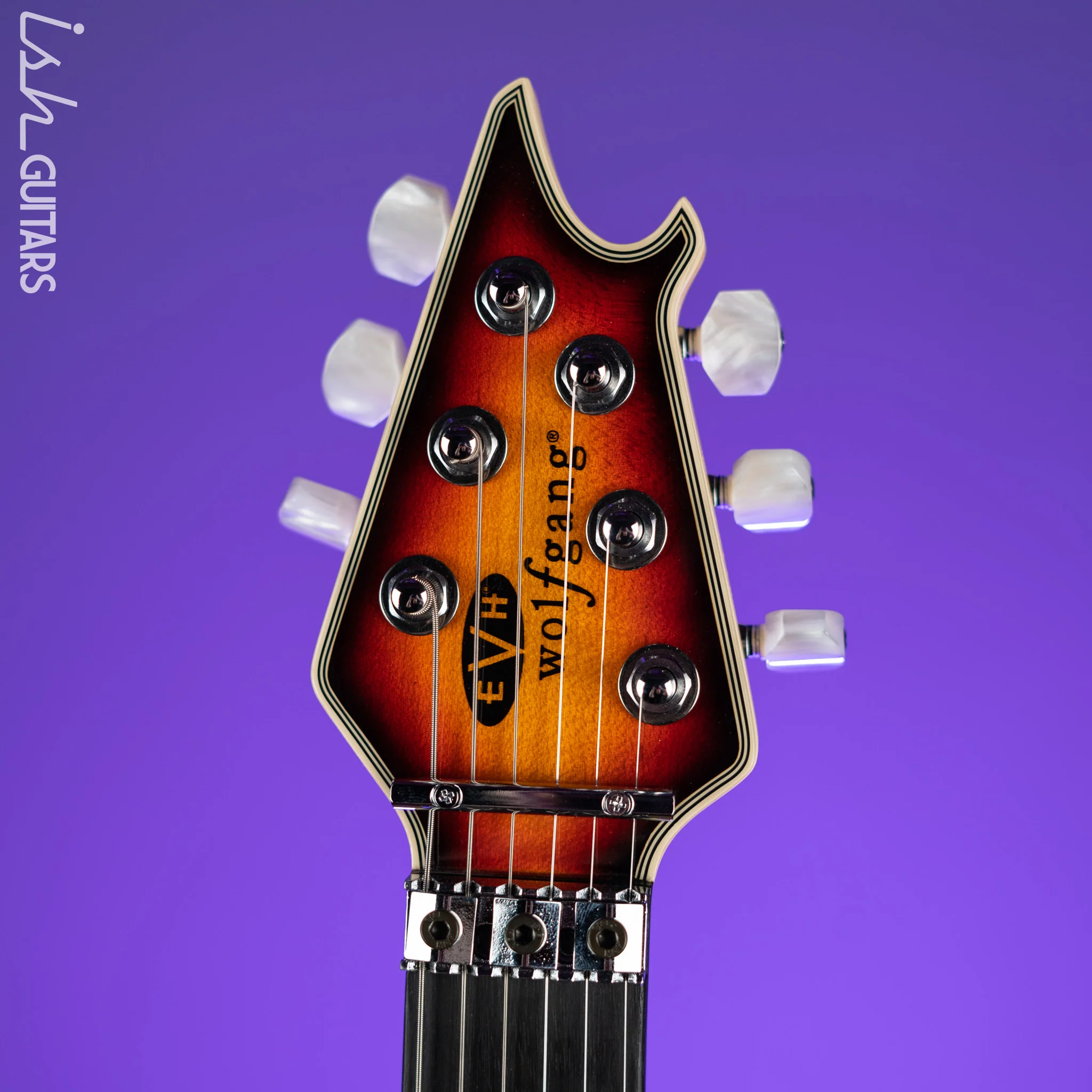 EVH Wolfgang USA 5A Flame Top 3-Tone Burst - Image 5