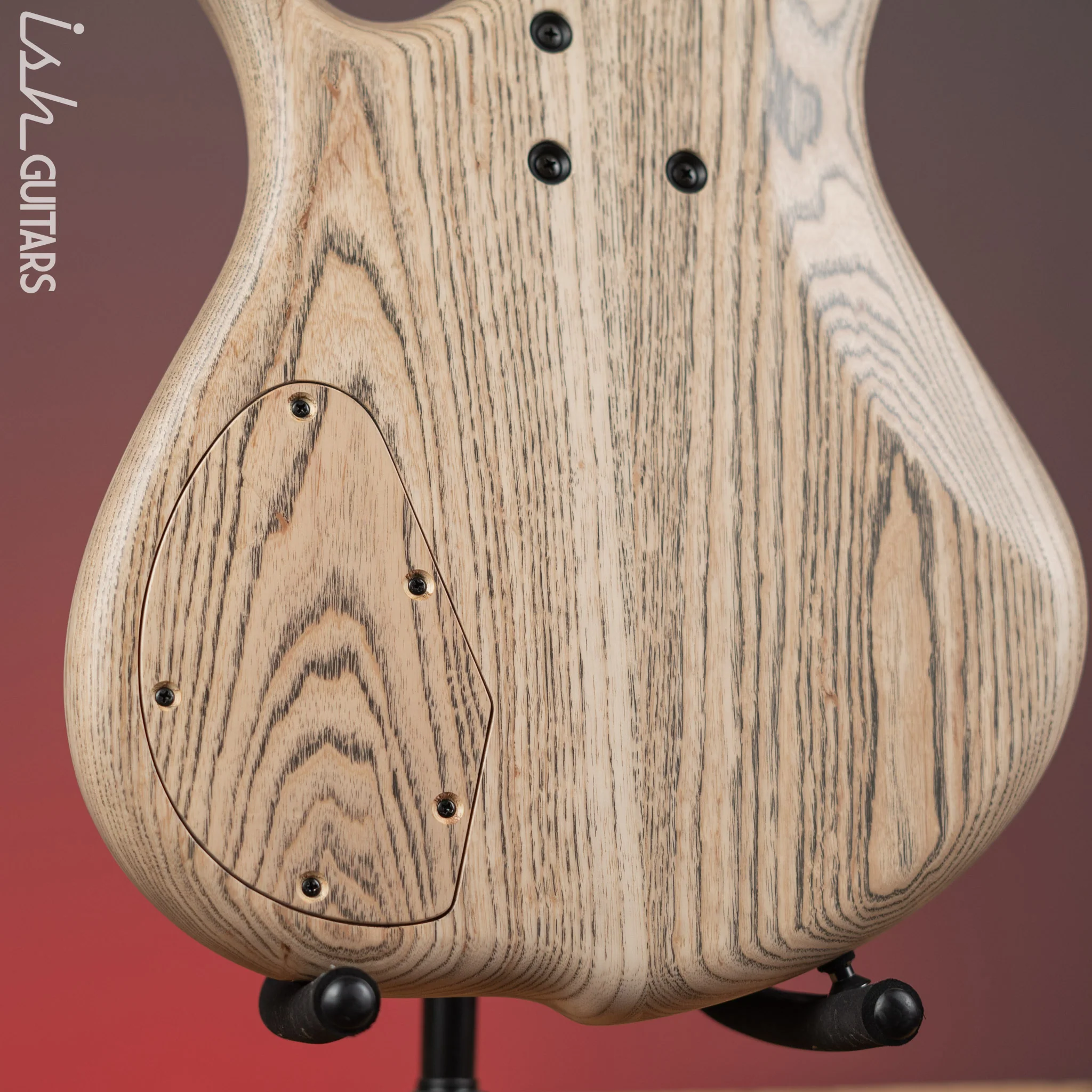 F Bass BN5 5-String Bass Natural Purpleheart - Image 9