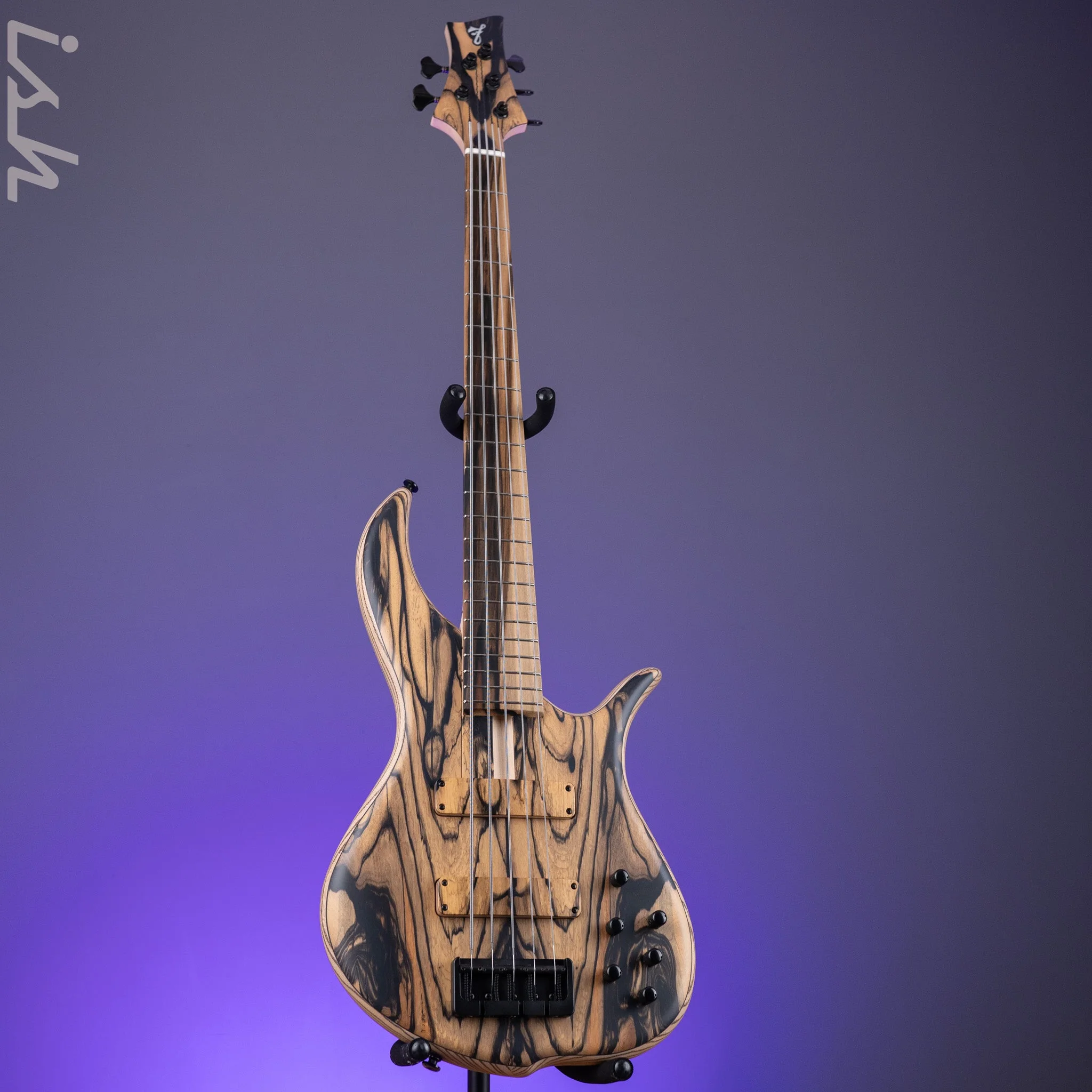 F Bass BN5 5-String Bass Pale Moon Ebony - Image 2