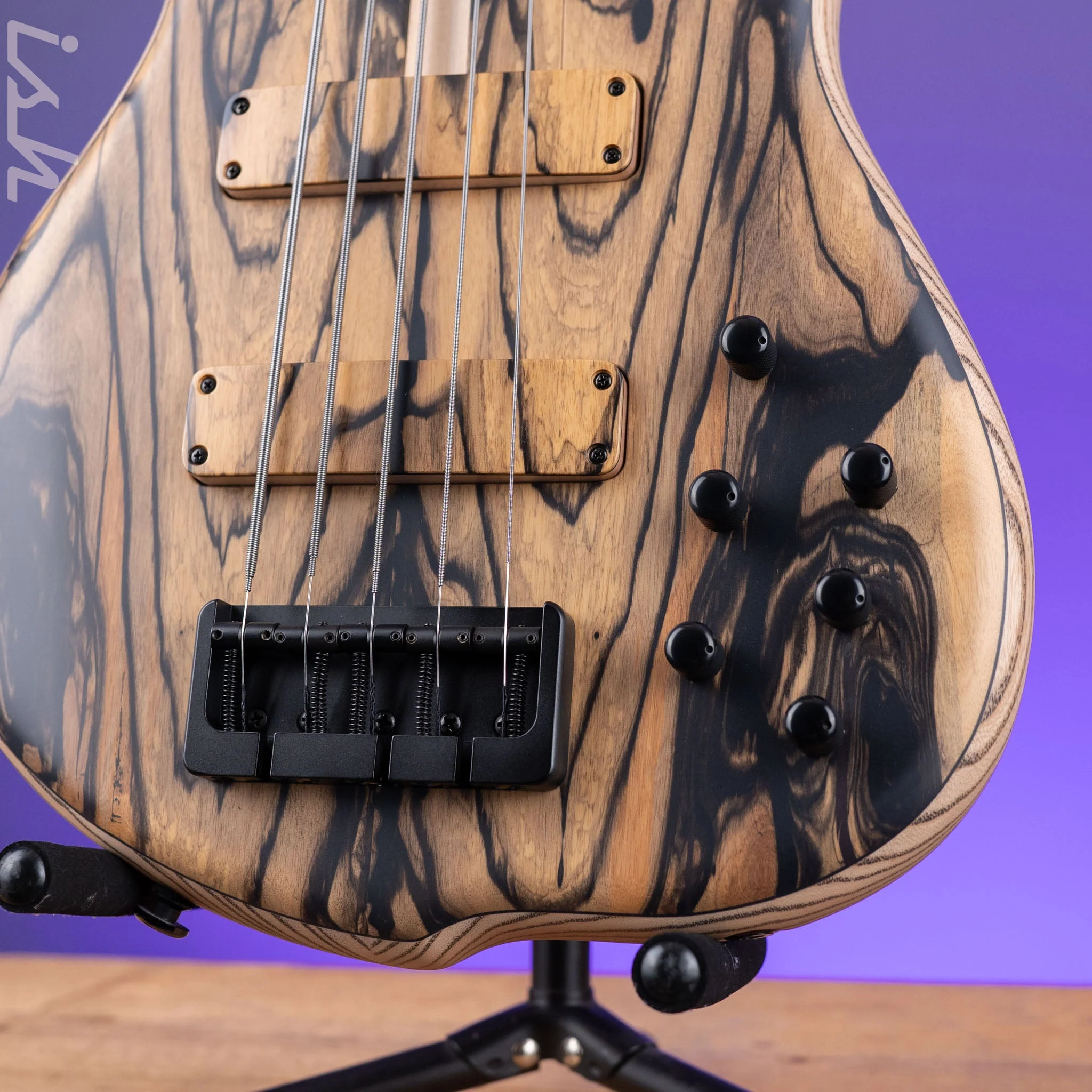 F Bass BN5 5-String Bass Pale Moon Ebony - Image 4