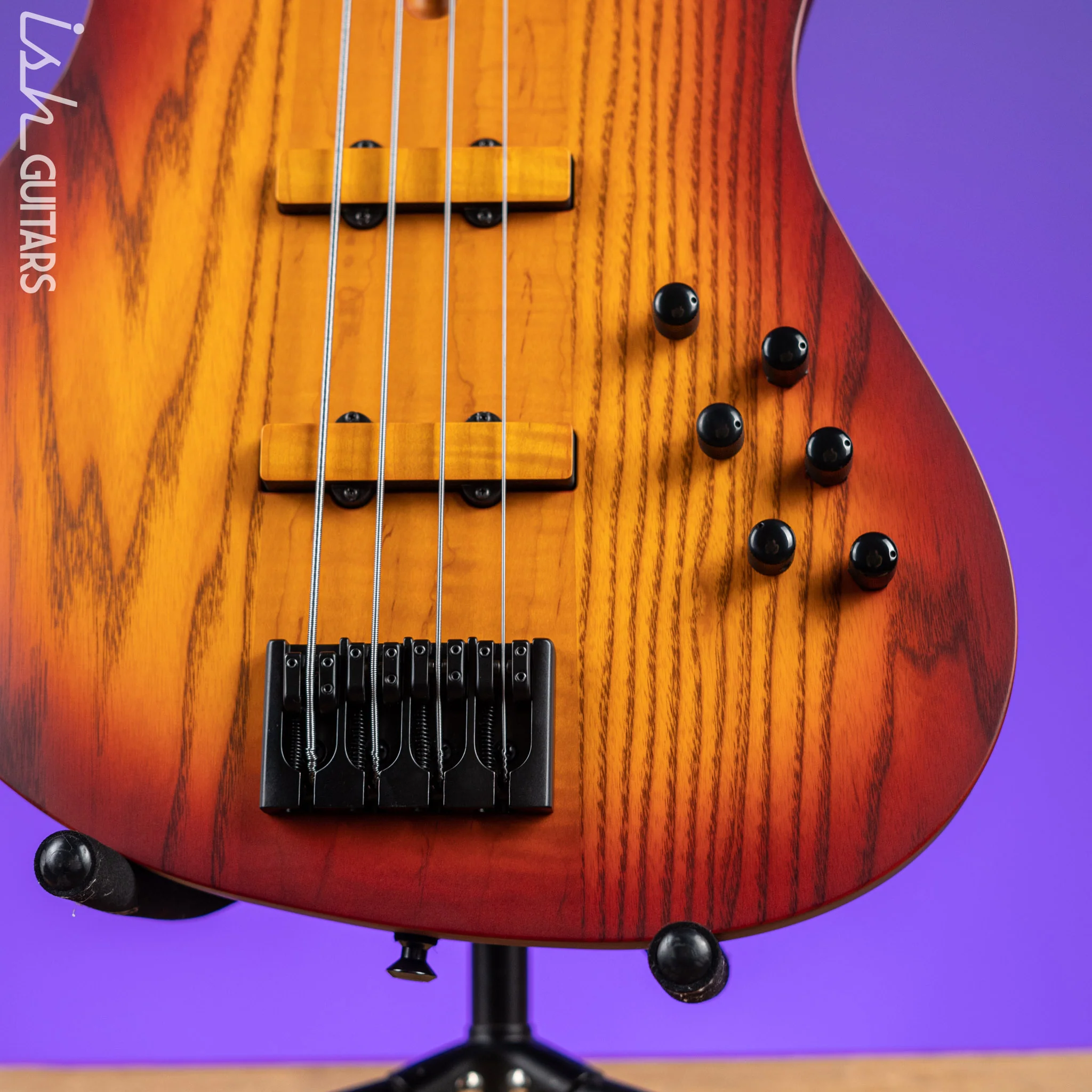 F Bass VF4-J 4-String Bass Autumn Sunburst - Image 4
