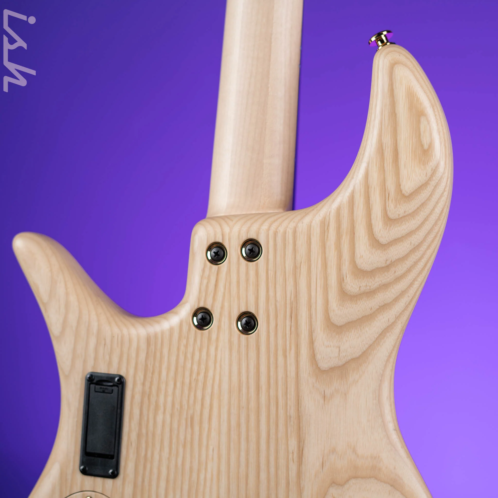 F Bass VF4-J Spalted Maple Natural Matte - Image 9