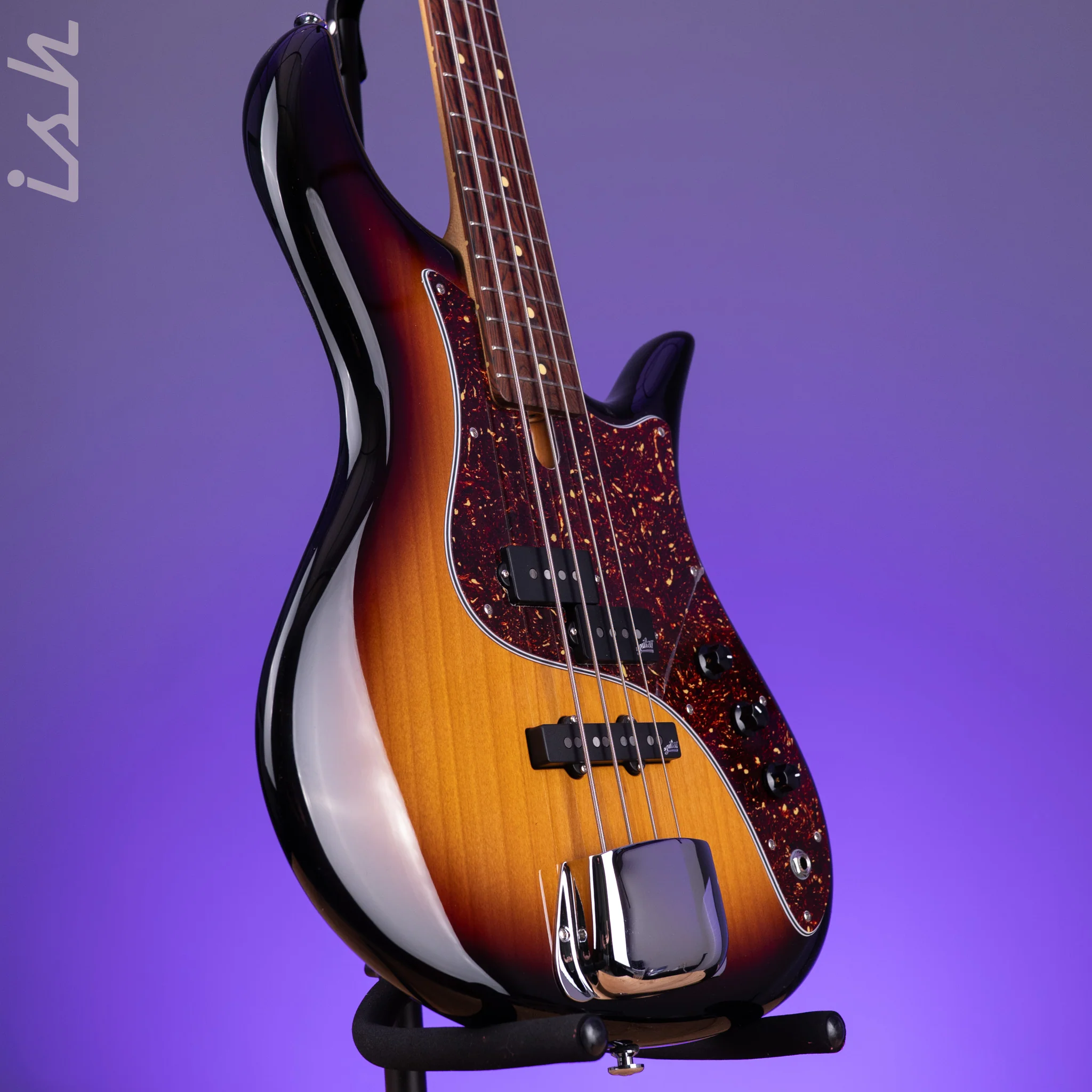F Bass VF4-PJ Sunburst Old Growth Brazilian Rosewood - Image 3