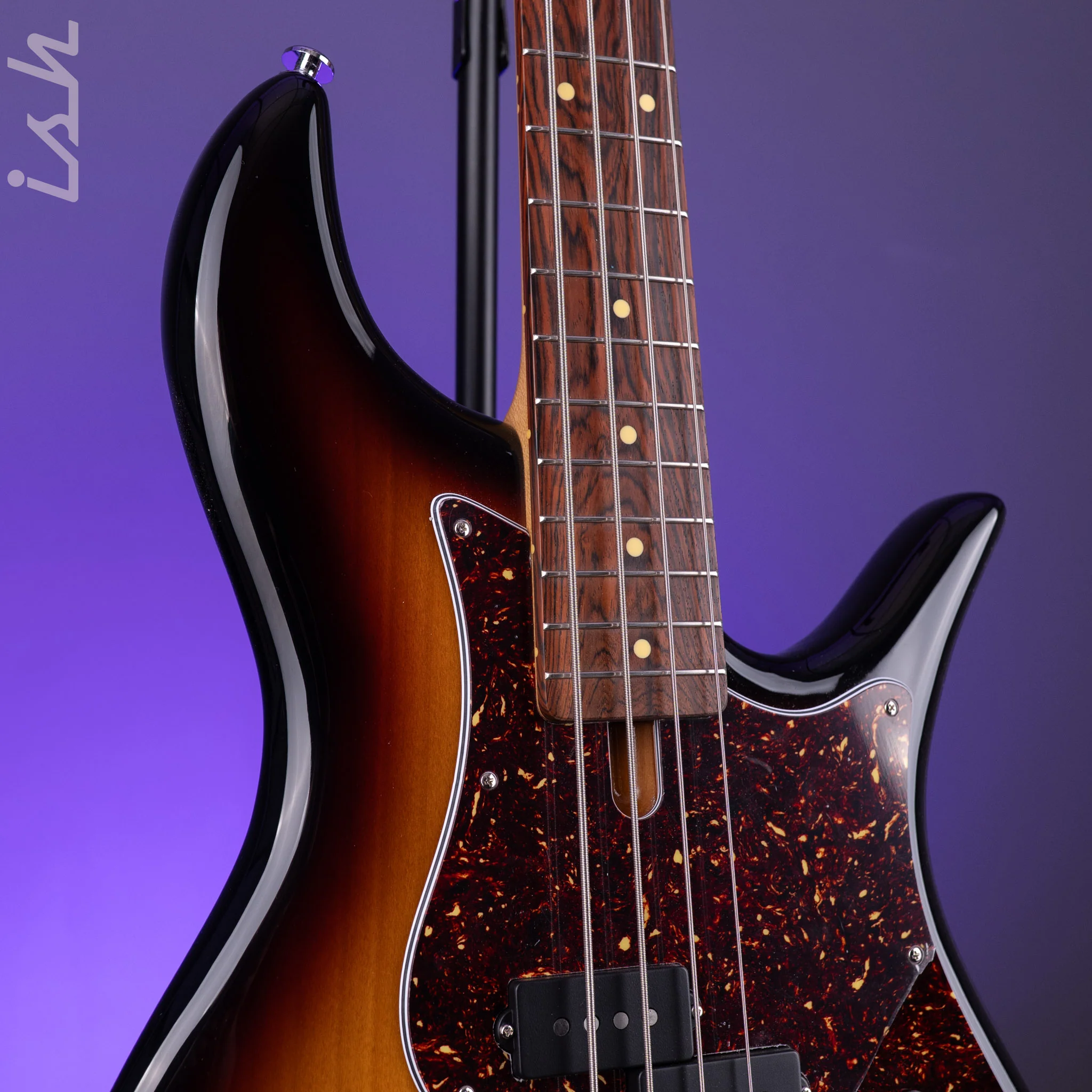 F Bass VF4-PJ Sunburst Old Growth Brazilian Rosewood - Image 4