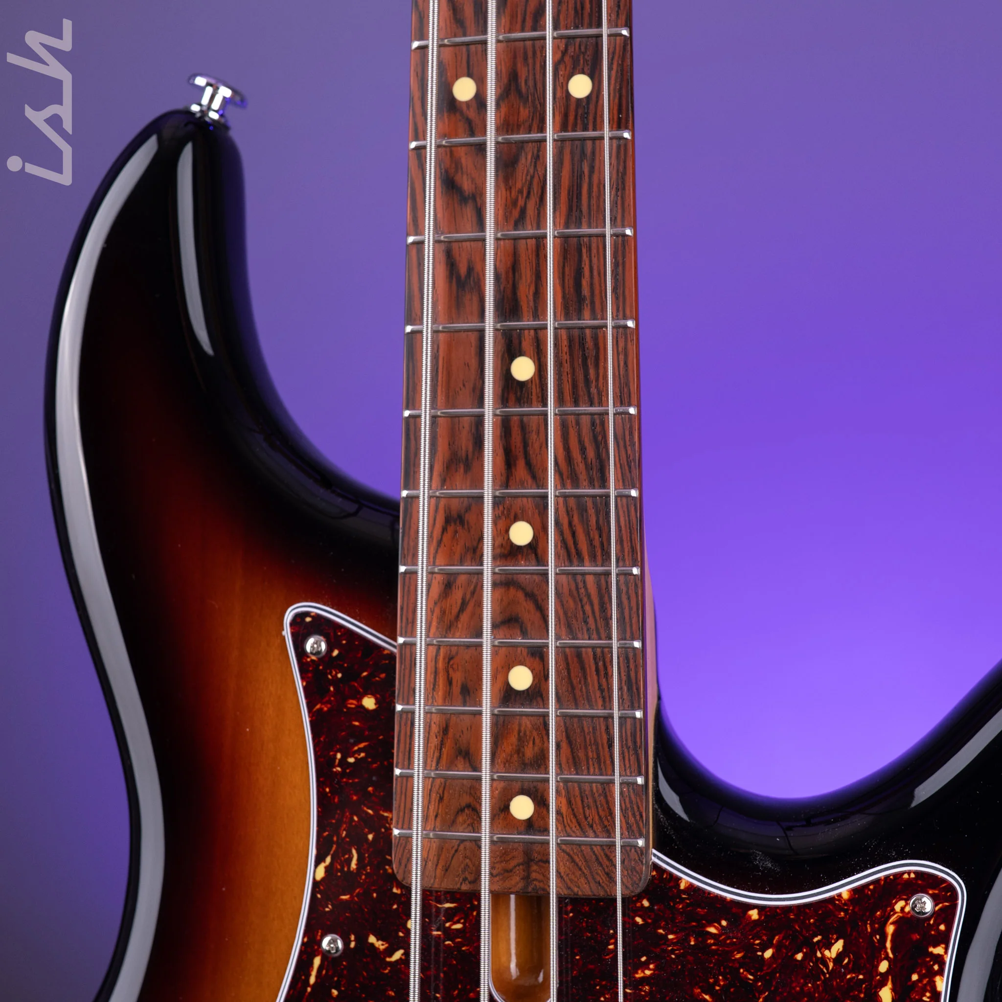 F Bass VF4-PJ Sunburst Old Growth Brazilian Rosewood - Image 6