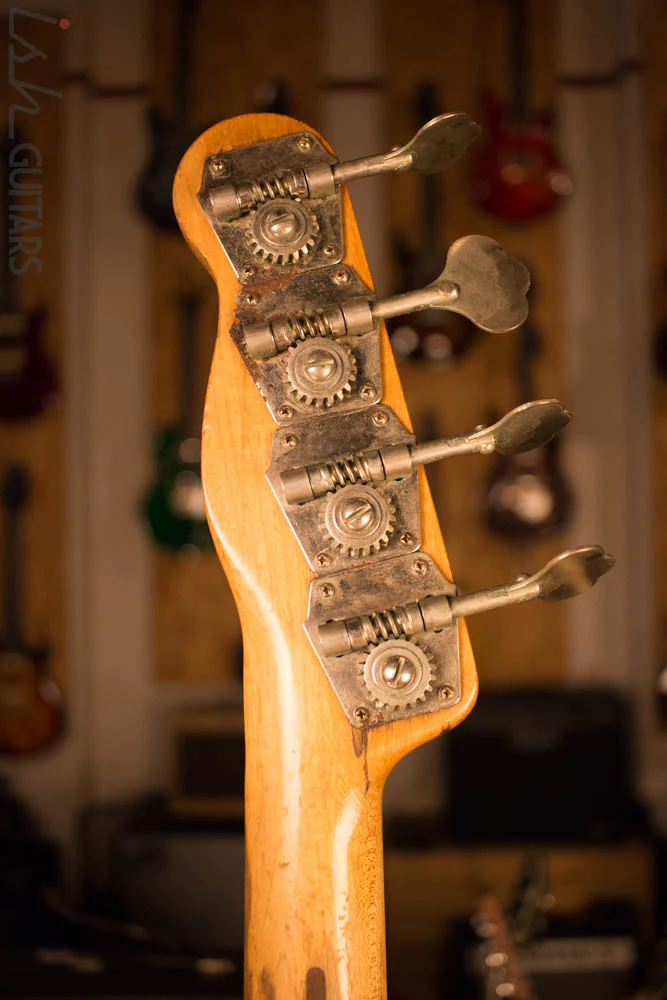 1956 Fender Precision Bass Sunburst Vintage - Image 9