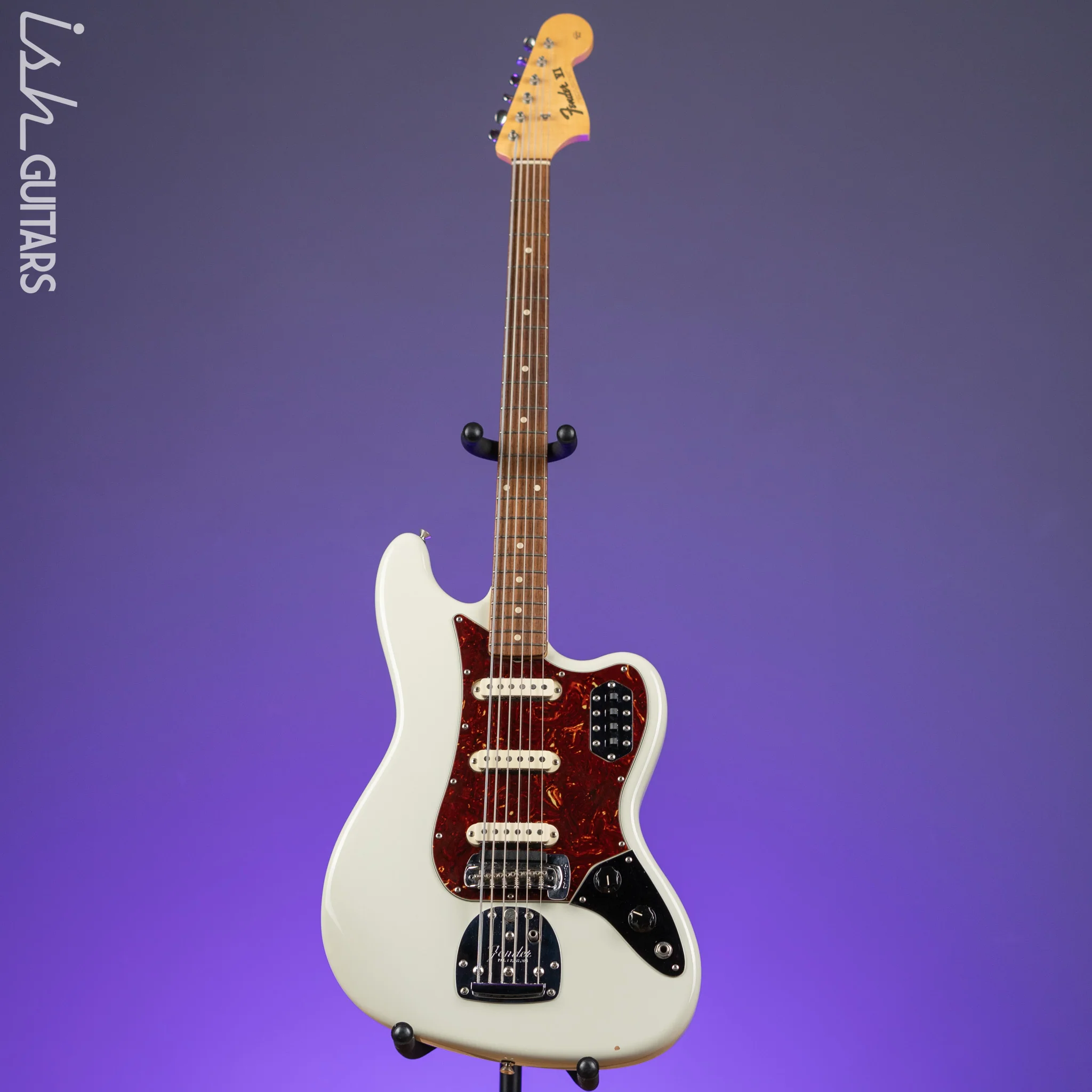 2006 Fender Bass VI Olympic White Masterbuilt Mark Kendrick - Image 2