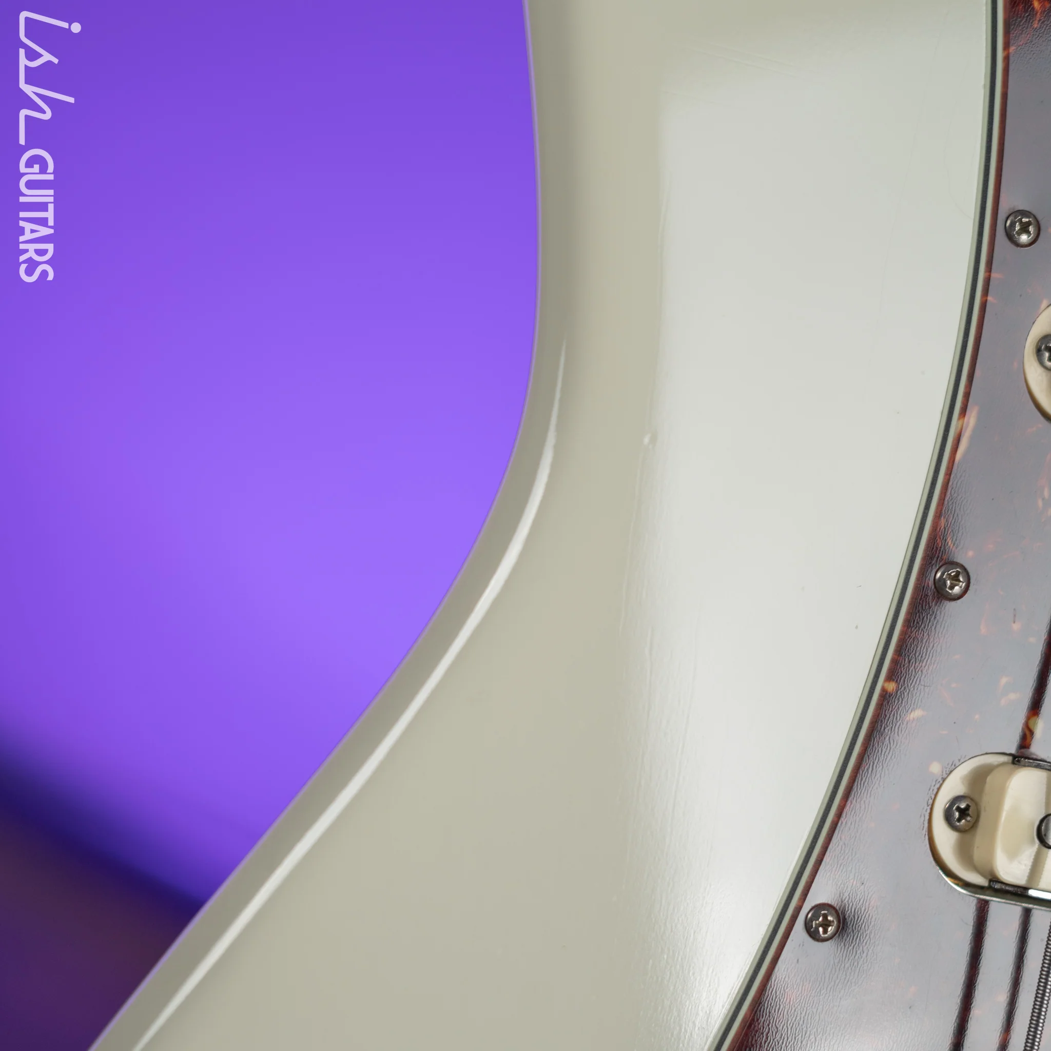 2006 Fender Bass VI Olympic White Masterbuilt Mark Kendrick - Image 8