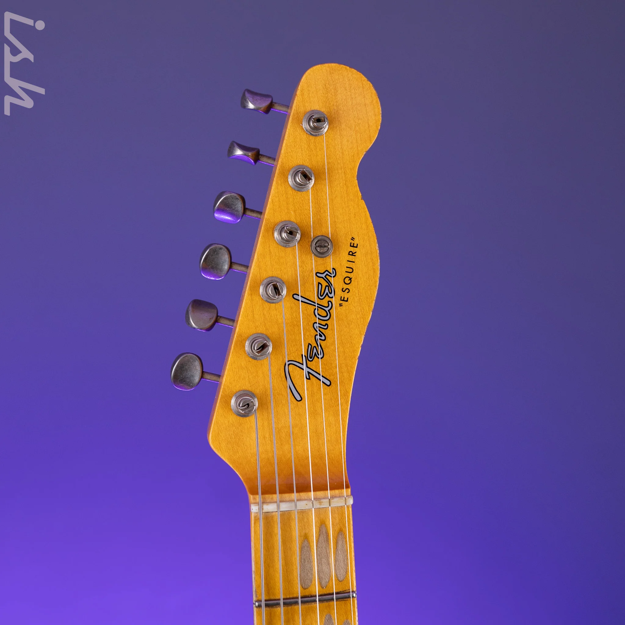 2023 Fender Custom Shop 1950 Double Esquire Heavy Relic Nocaster Blonde - Image 5