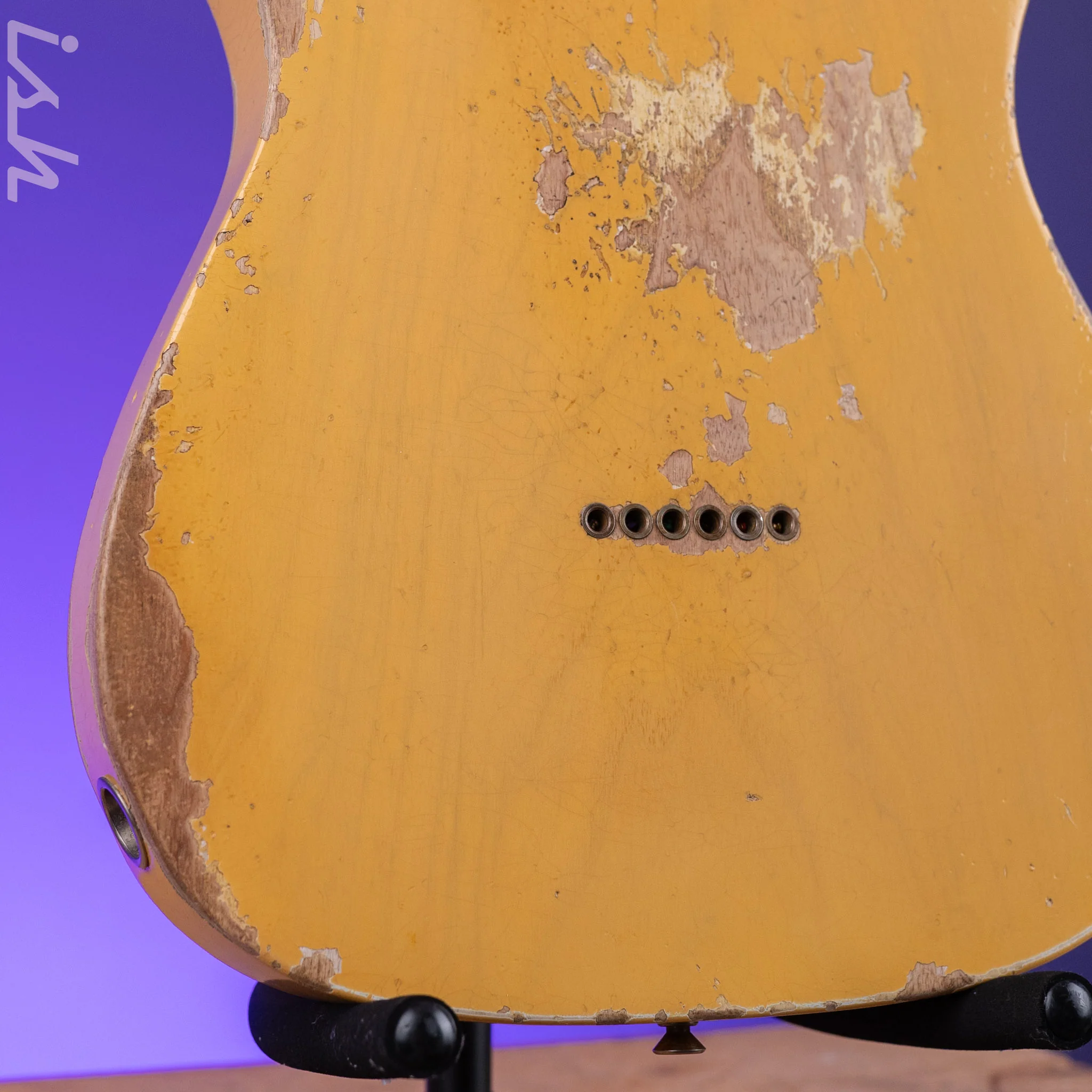 2023 Fender Custom Shop 1950 Double Esquire Heavy Relic Nocaster Blonde - Image 9