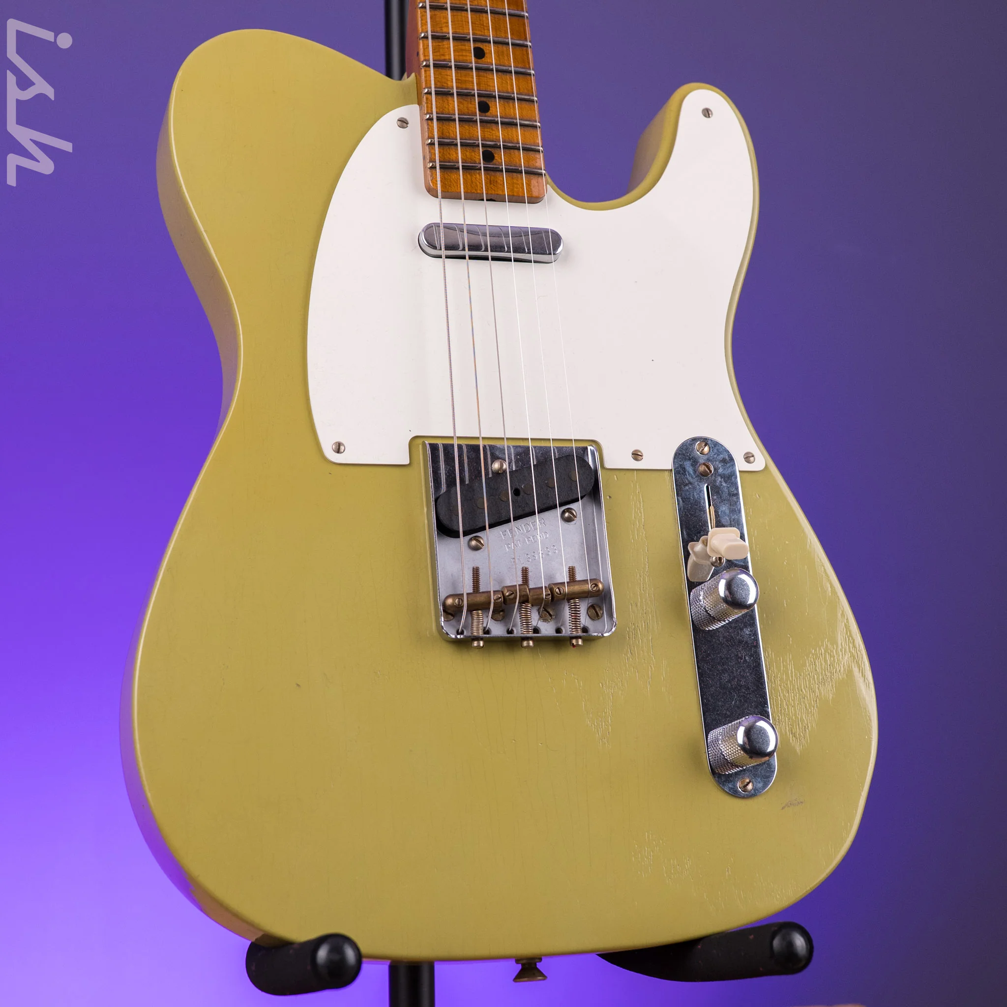 Fender Custom Shop Limited Roasted Reverse '50s Telecaster® Journeyman Relic® Aged Appliance Green