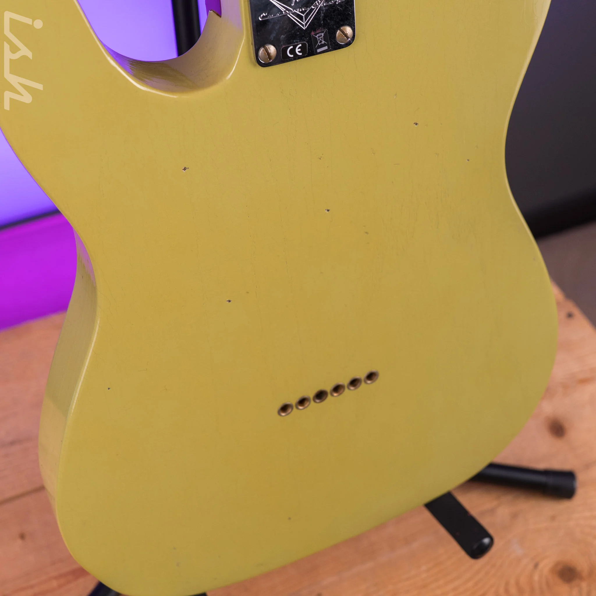 Fender Custom Shop Limited Roasted Reverse '50s Telecaster® Journeyman Relic® Aged Appliance Green - Image 11