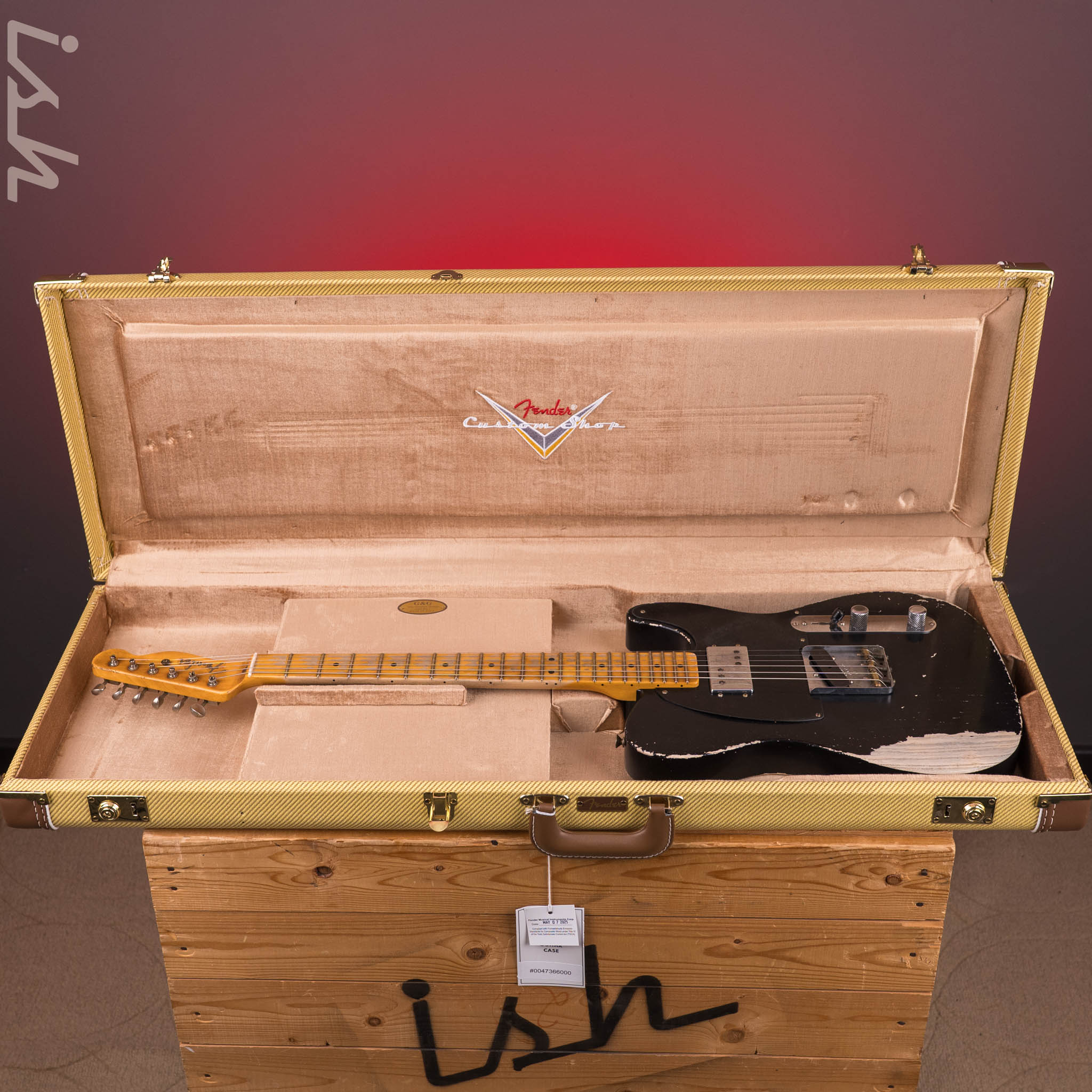 Fender Custom Shop Masterbuilt Andy Hicks '51 Loaded Cunife Telecaster Heavy Relic - Image 15