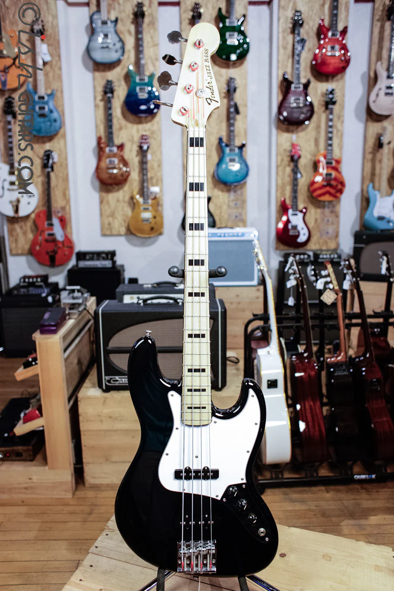 Fender Geddy Lee Jazz Bass Black - Image 2