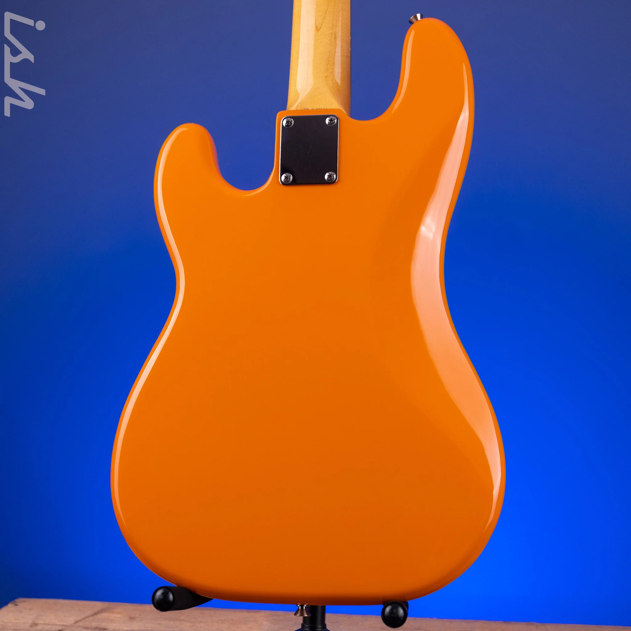 2004 Fender MIJ  Capri Orange Precision Bass - Image 11