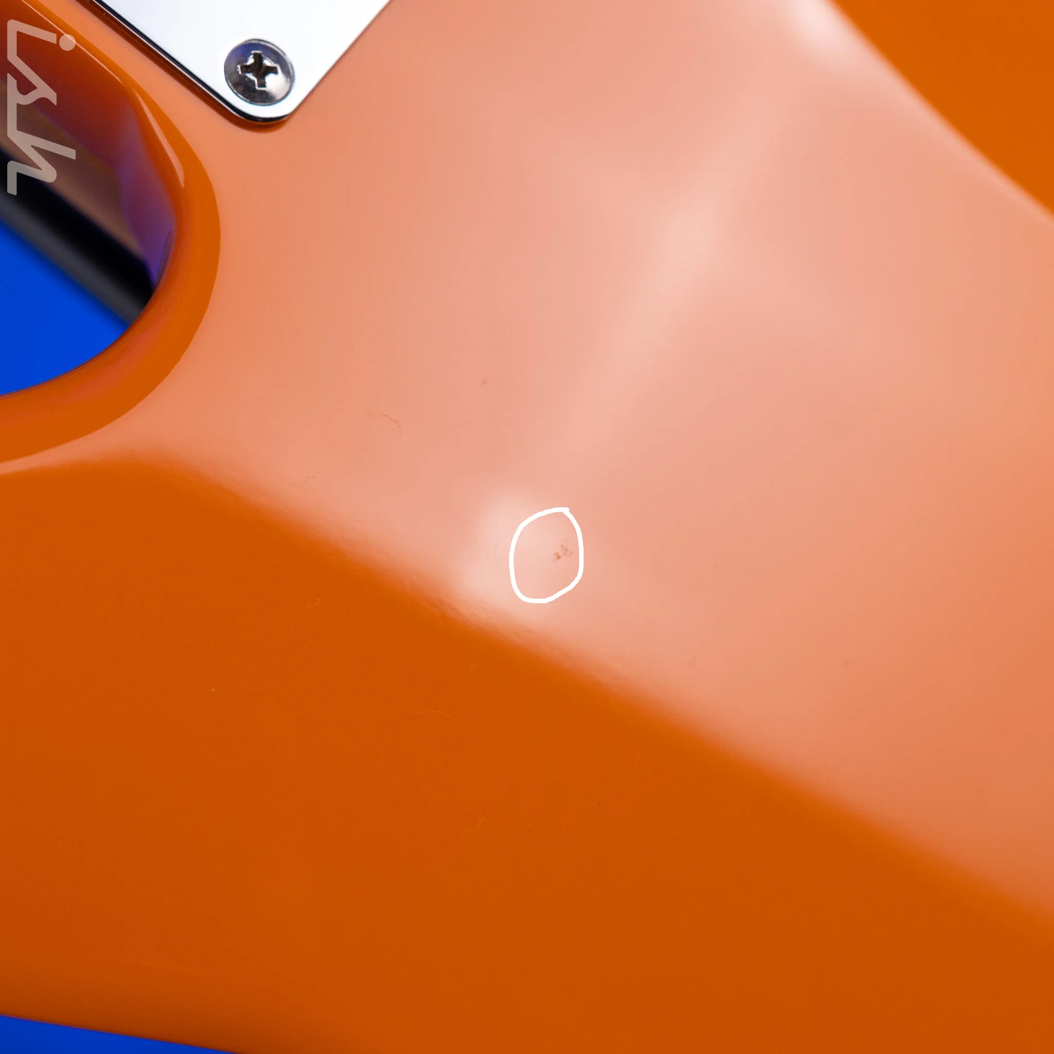 2004 Fender MIJ  Capri Orange Precision Bass - Image 16