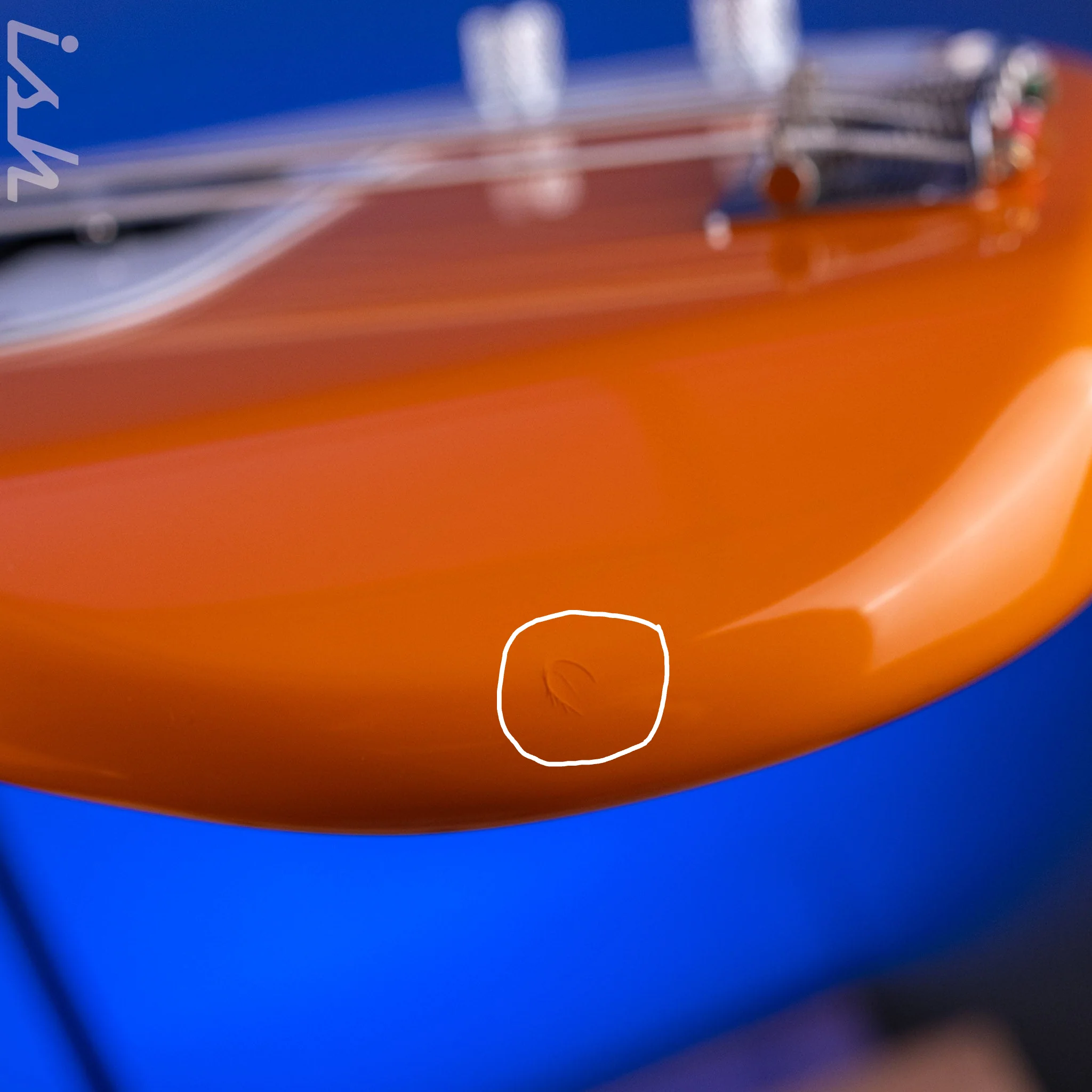 2004 Fender MIJ  Capri Orange Precision Bass - Image 18