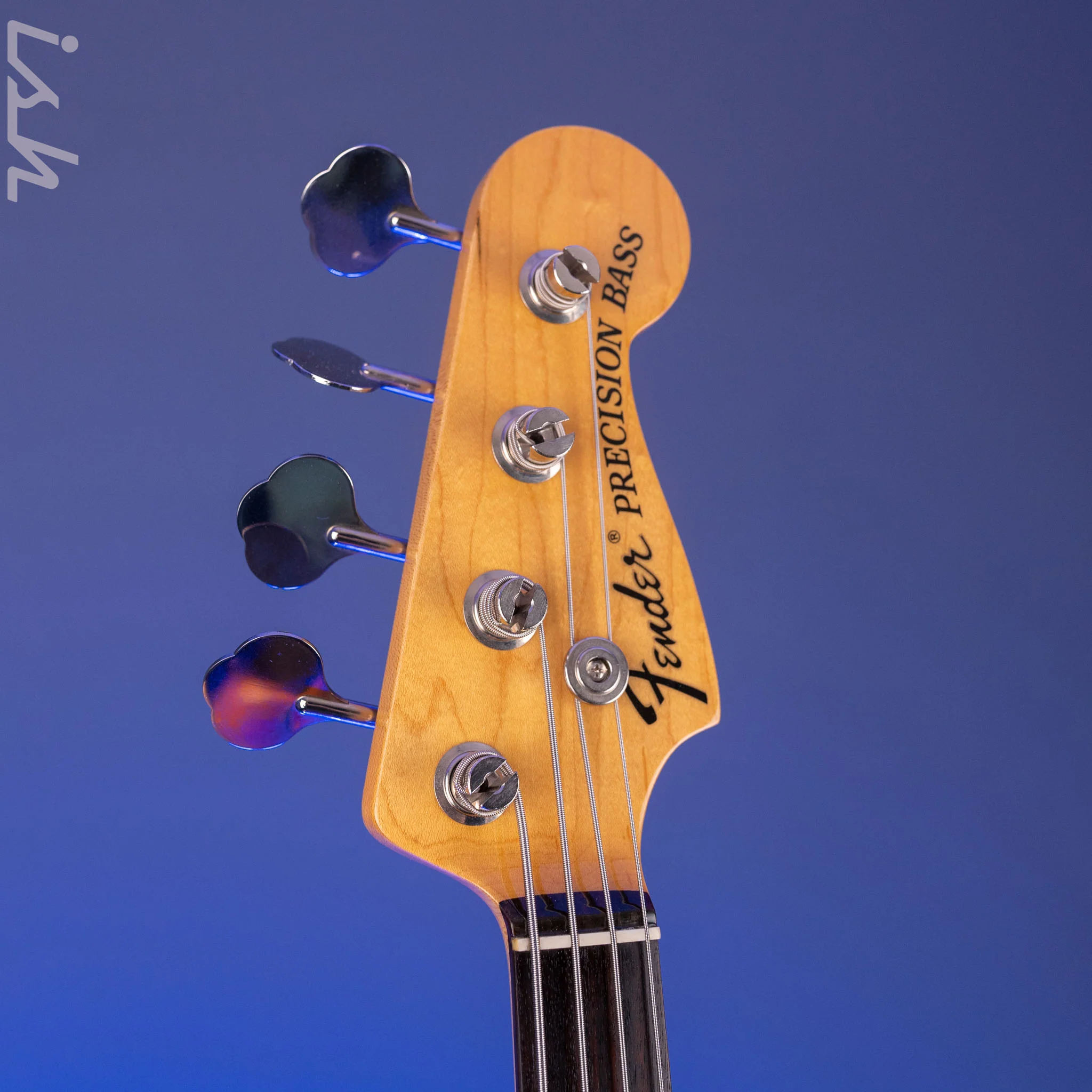 2004 Fender MIJ  Capri Orange Precision Bass - Image 6