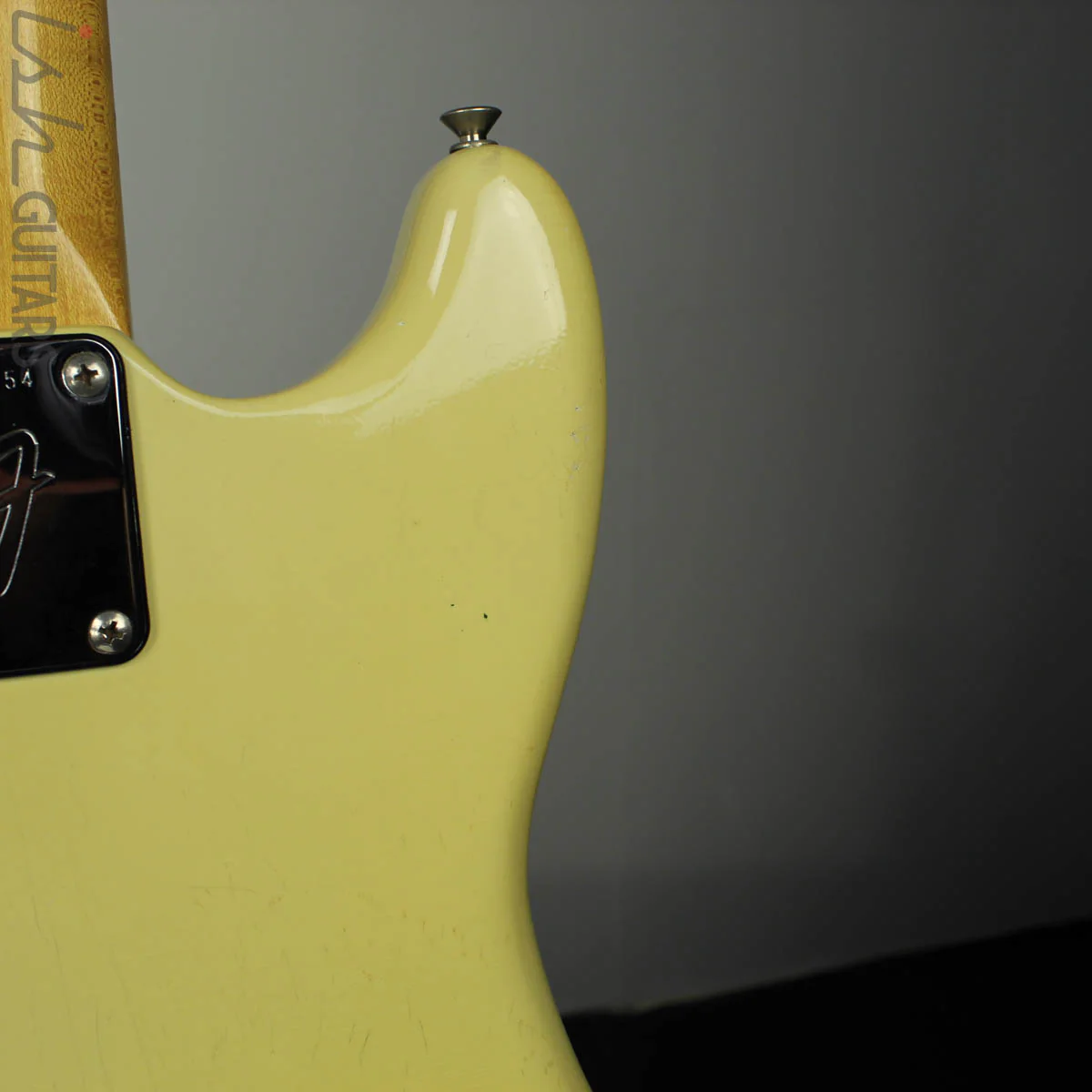 1976 Fender Musicmaster Bass Short Scale Olympic White w/OHSC - Image 21