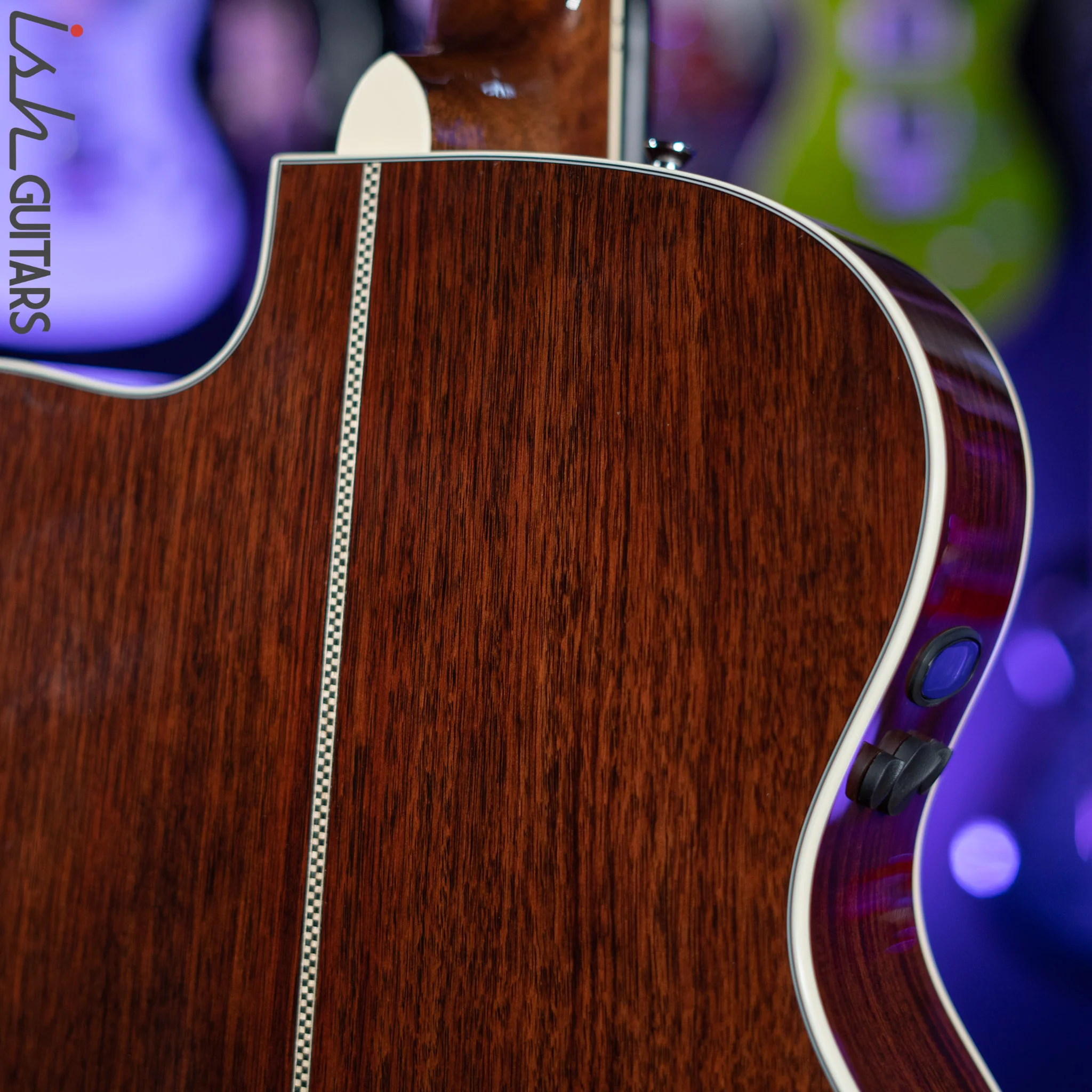 Fender Paramount Series PM-3 Deluxe Sunburst Acoustic Guitar - Image 13