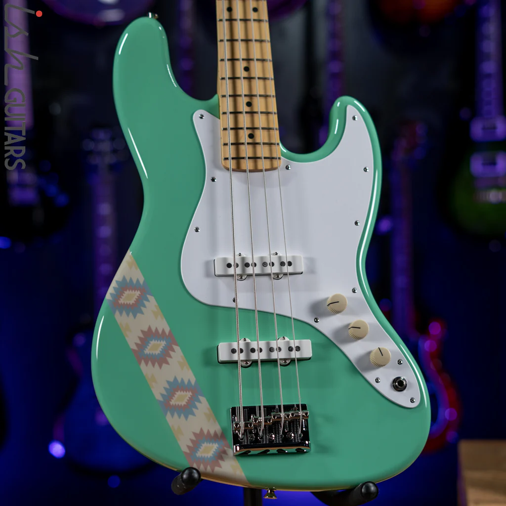 Fender Silent Siren Jazz Bass MIJ Surf Green