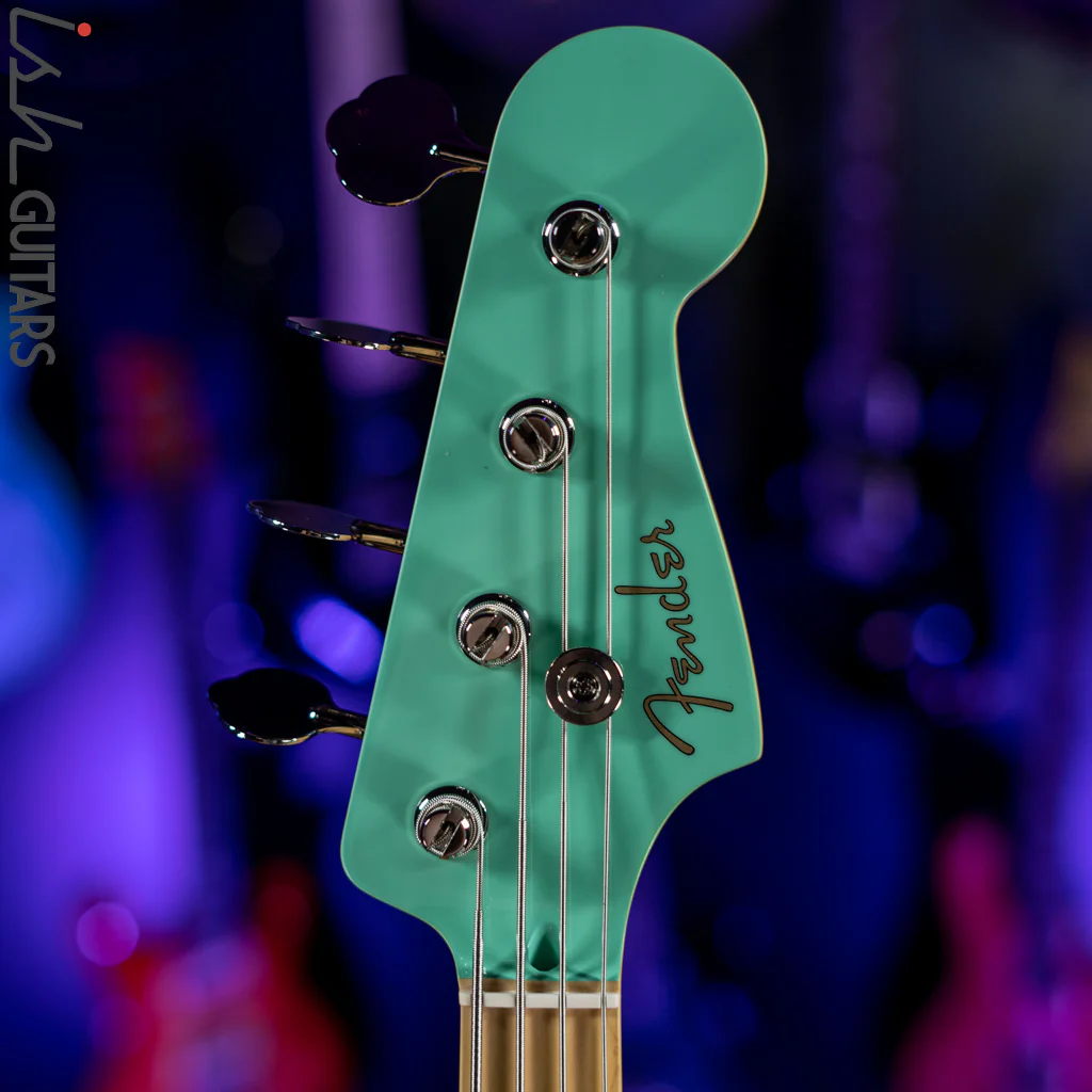 Fender Silent Siren Jazz Bass MIJ Surf Green - Image 6
