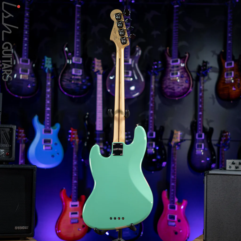 Fender Silent Siren Jazz Bass MIJ Surf Green - Image 7