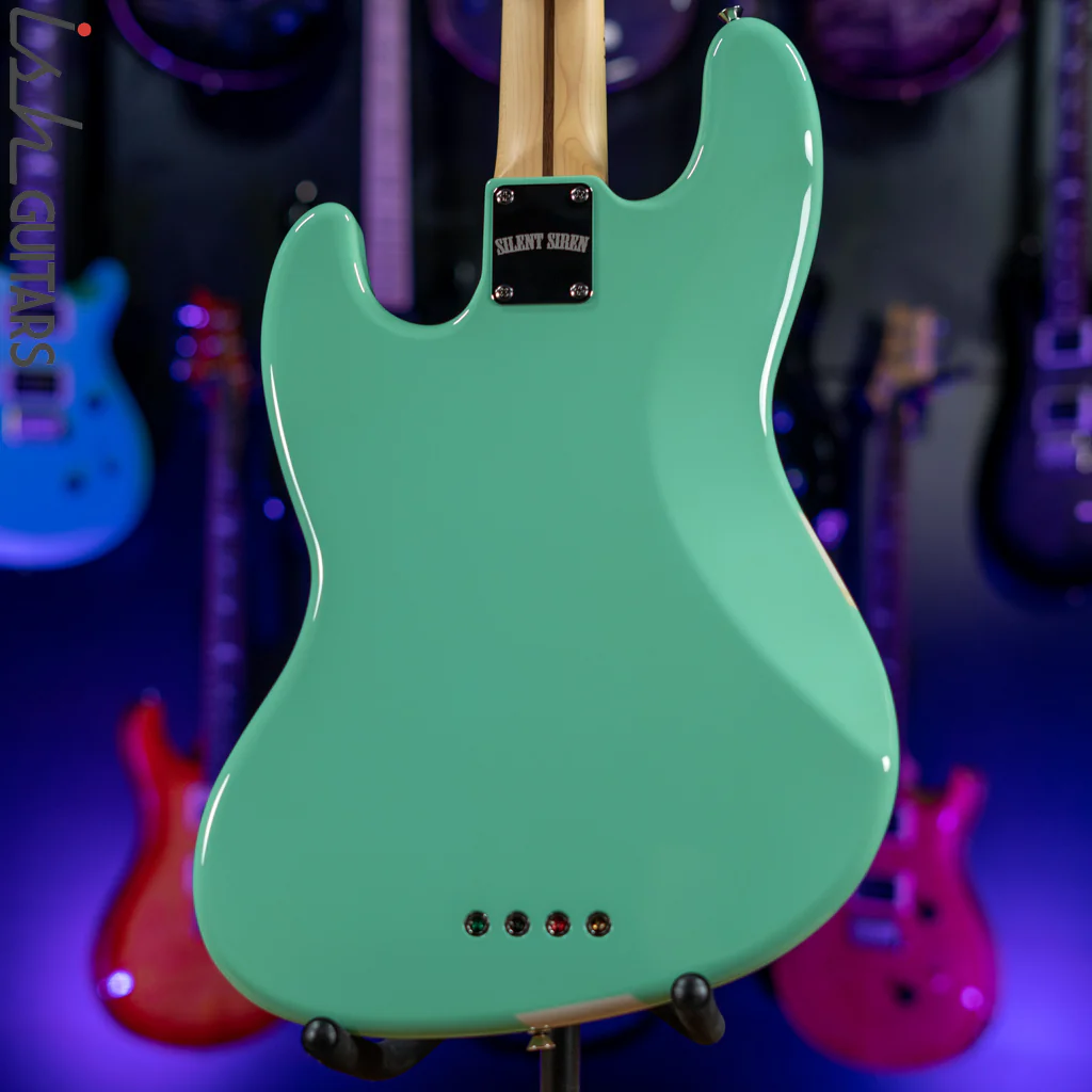 Fender Silent Siren Jazz Bass MIJ Surf Green - Image 8