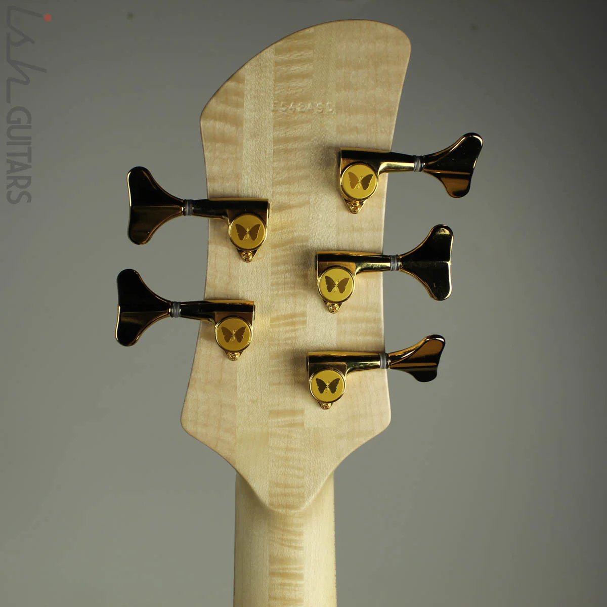 2016 Fodera Emperor Deluxe 5-String Buckeye Burl RARE Bass Tremolo - Image 12
