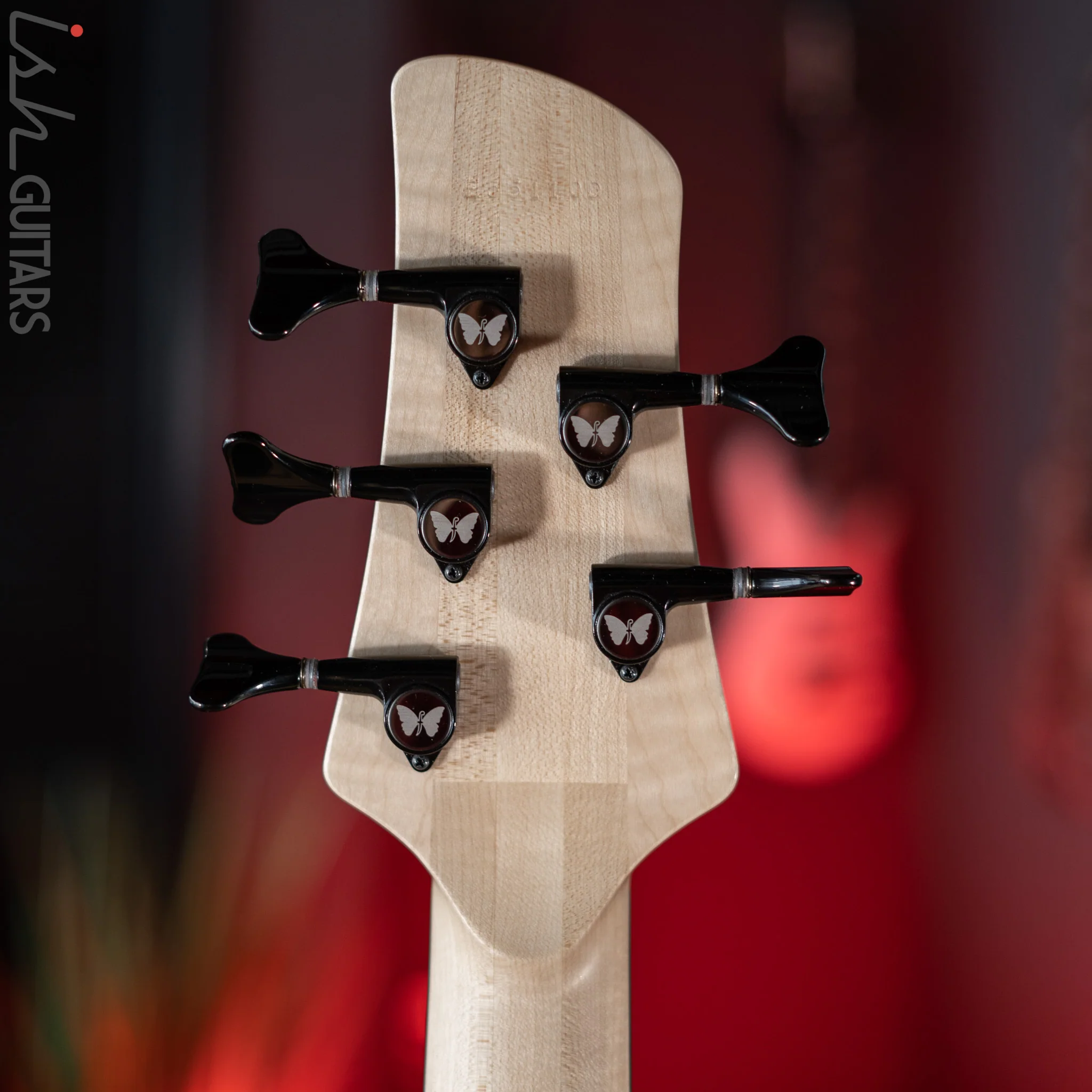 Fodera Emperor Deluxe 2022 Anniversary 5-String Bass Bubinga Top Natural Satin - Image 12