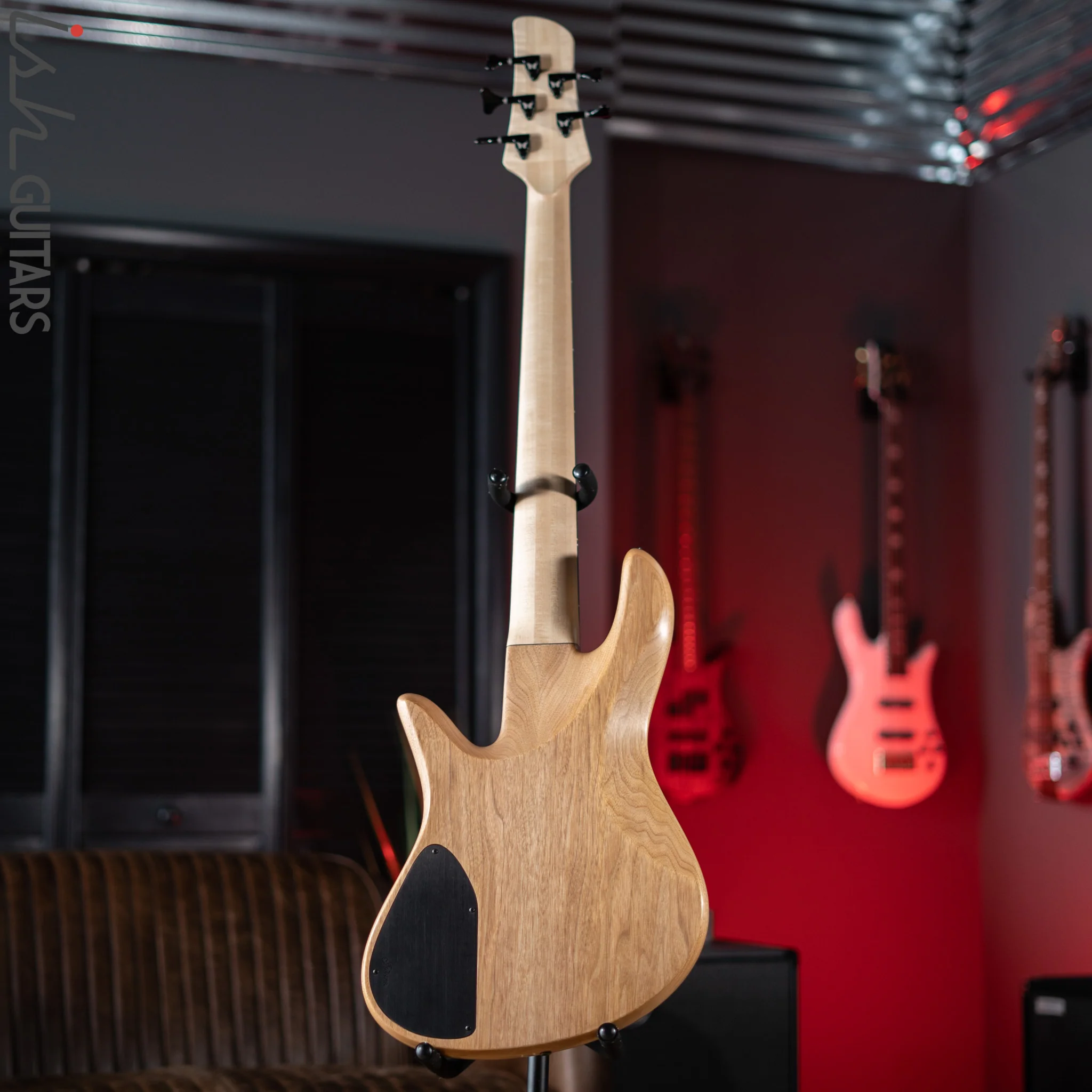 Fodera Emperor Deluxe 2022 Anniversary 5-String Bass Bubinga Top Natural Satin - Image 8