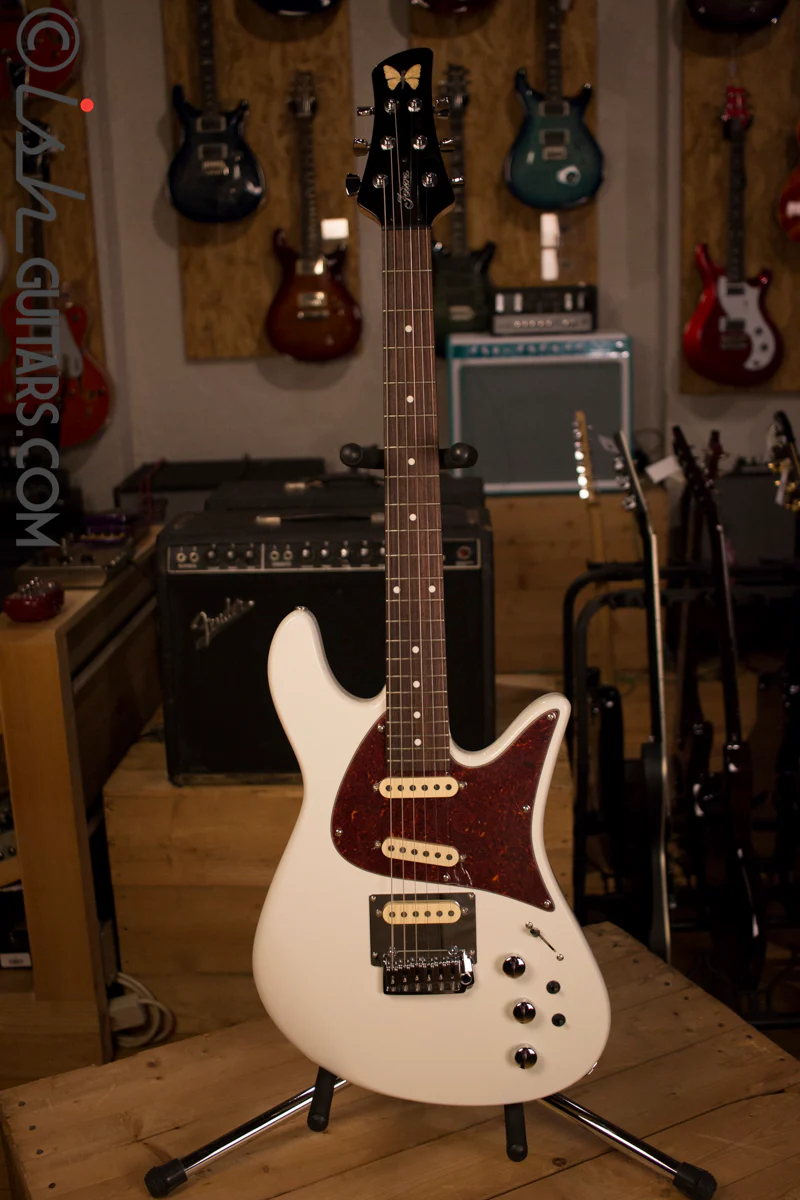 Fodera Emperor Electric Guitar Olympic White - Image 2