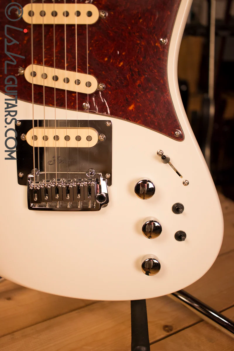 Fodera Emperor Electric Guitar Olympic White - Image 4