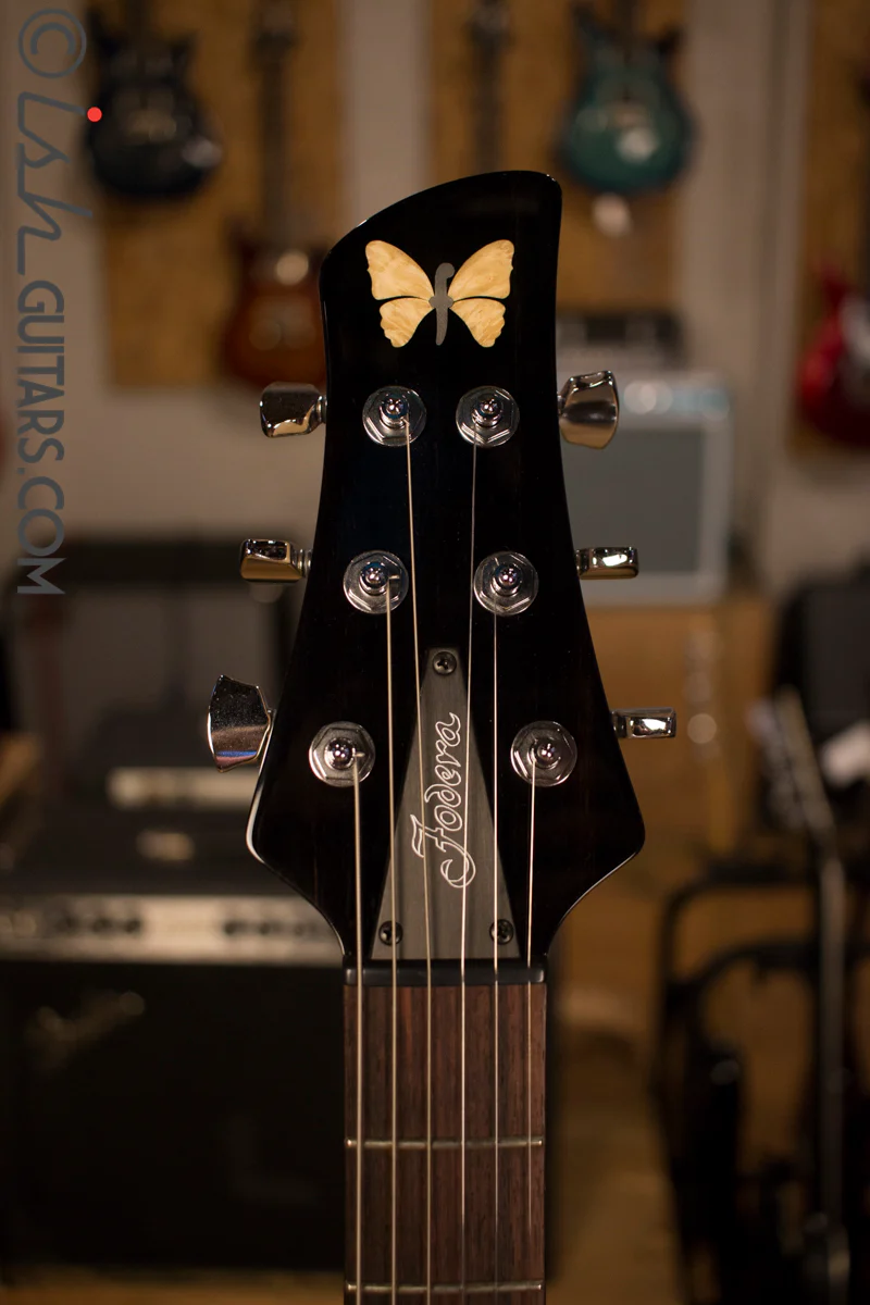 Fodera Emperor Electric Guitar Olympic White - Image 5