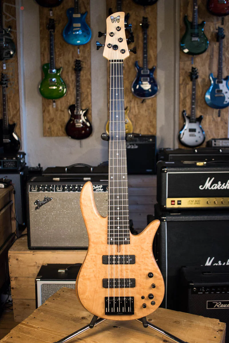 Fodera Monarch 5 Standard Special Limited Edition Burl - Image 2