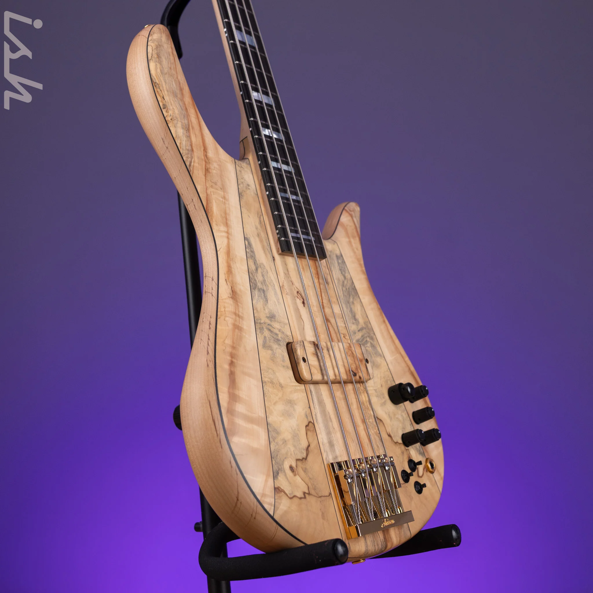 Fodera Monarch Deluxe 4 String Bass-Solid Body - Image 3