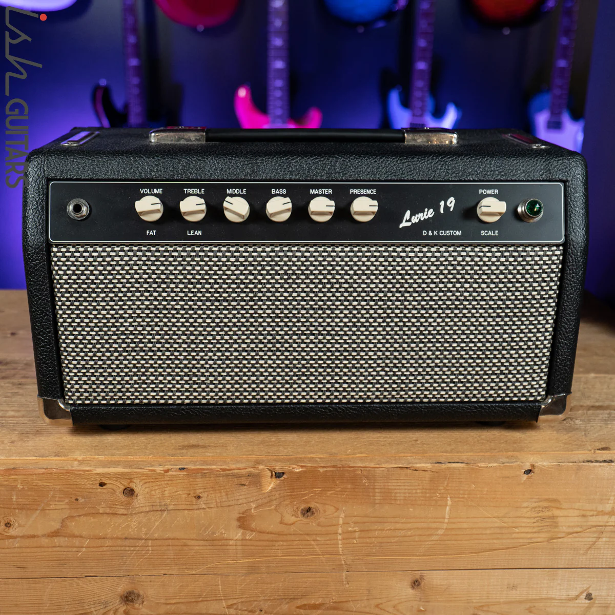 FYD Amps Lurie 19 D&K Custom Guitar Amp Head Black