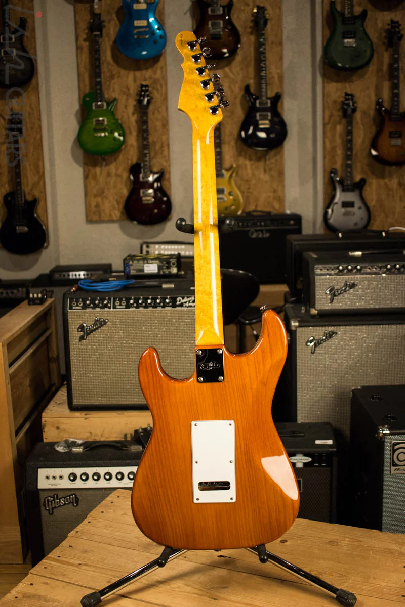G&L Comanche Honeyburst Electric Guitar Birdseye Neck DEAD MINT! - Image 7