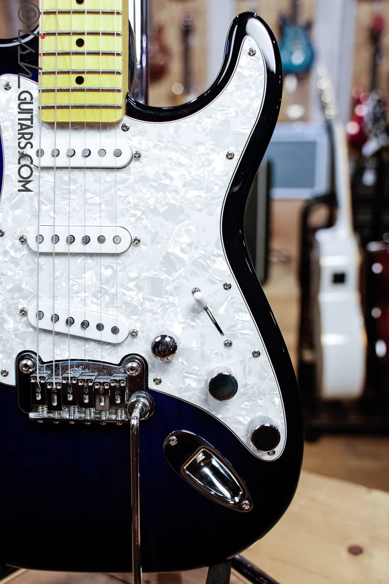 G&L Legacy Tribute Blue Upgraded Pickups and Tuners and Case! - Image 3