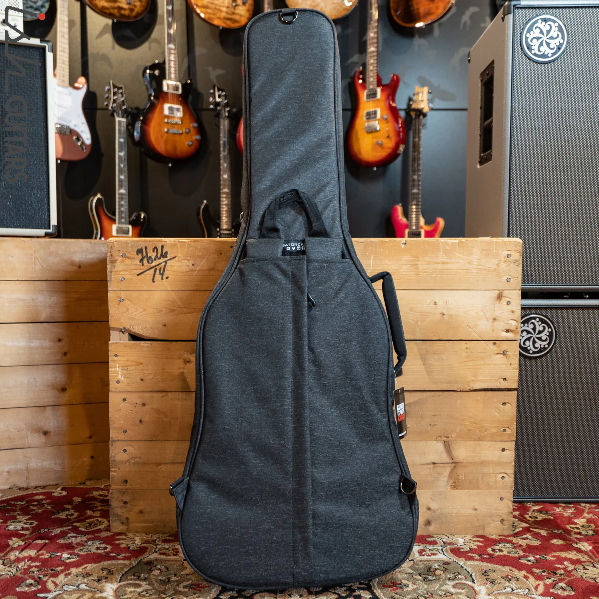 Gator Transit Series Electric Guitar Gig Bag Charcoal Black - Image 2